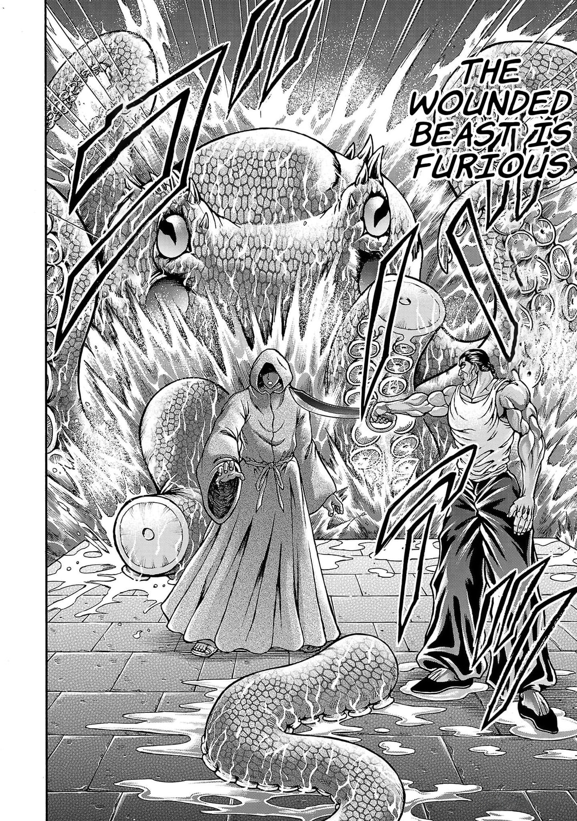 Baki Side Story: Retsu Kaioh Doesn't Mind Even If It's in Another World Chapter 64 page 11 - 
