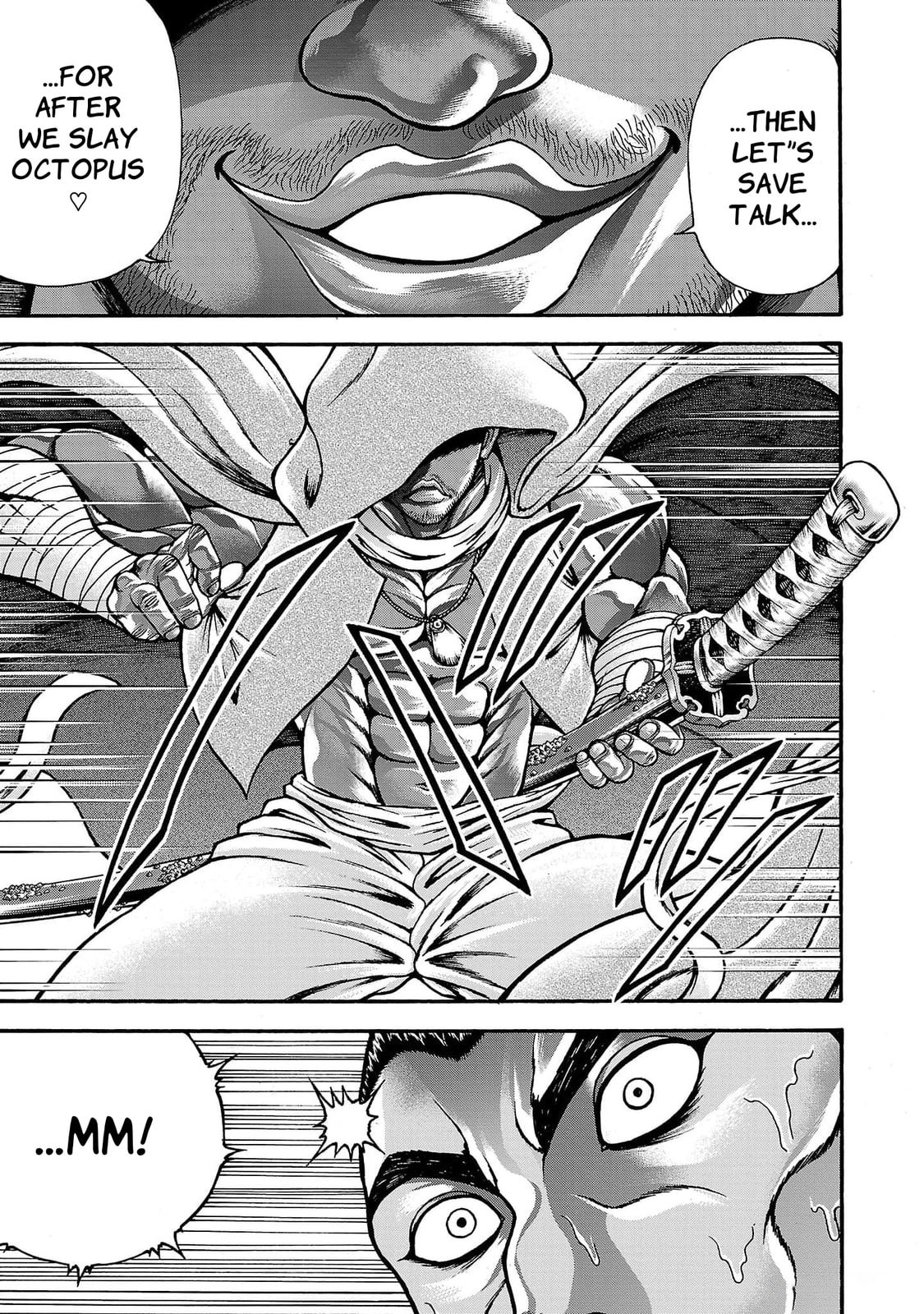 Baki Side Story: Retsu Kaioh Doesn't Mind Even If It's in Another World Chapter 64 page 12 - 