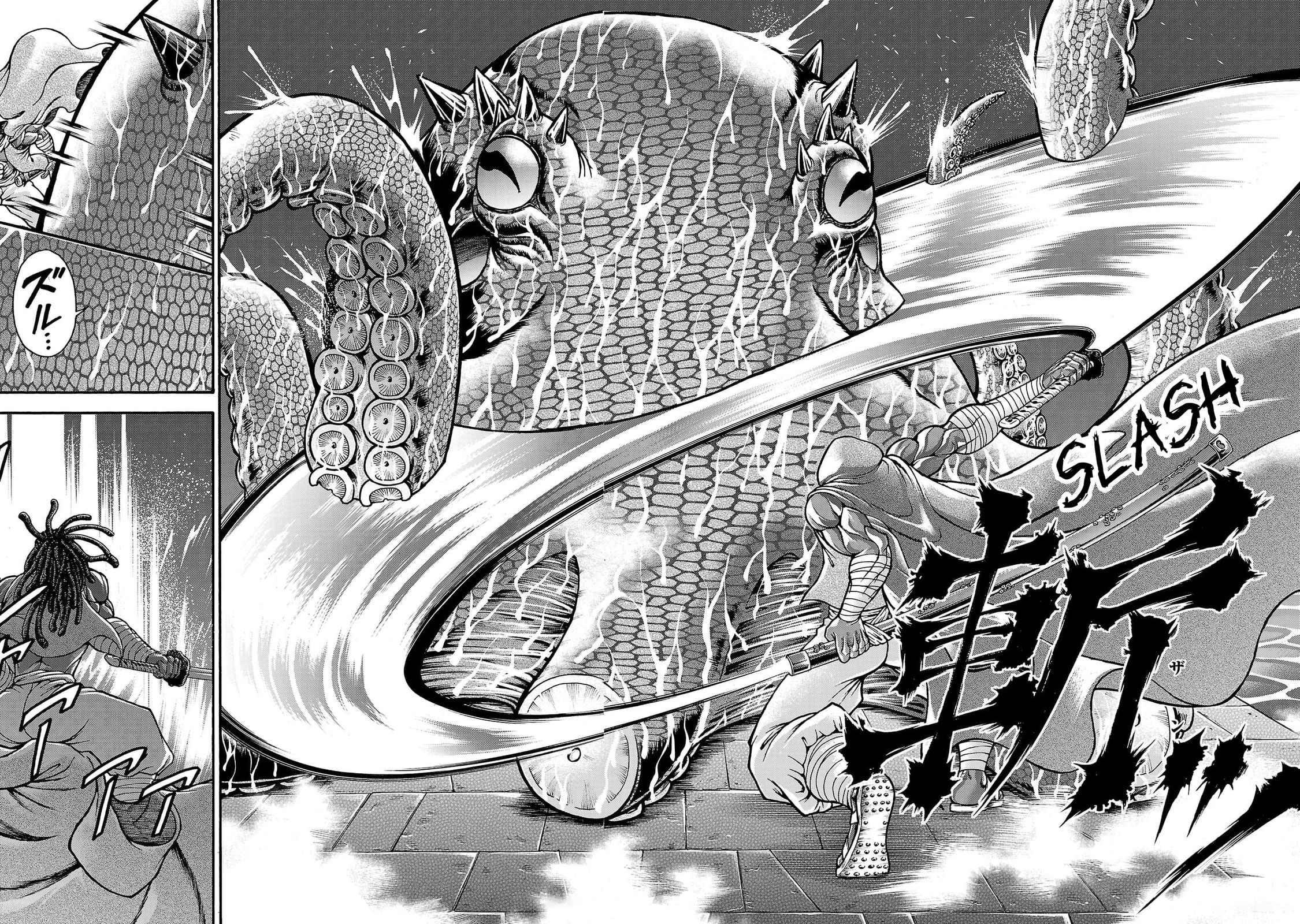 Baki Side Story: Retsu Kaioh Doesn't Mind Even If It's in Another World Chapter 64 page 14 - 