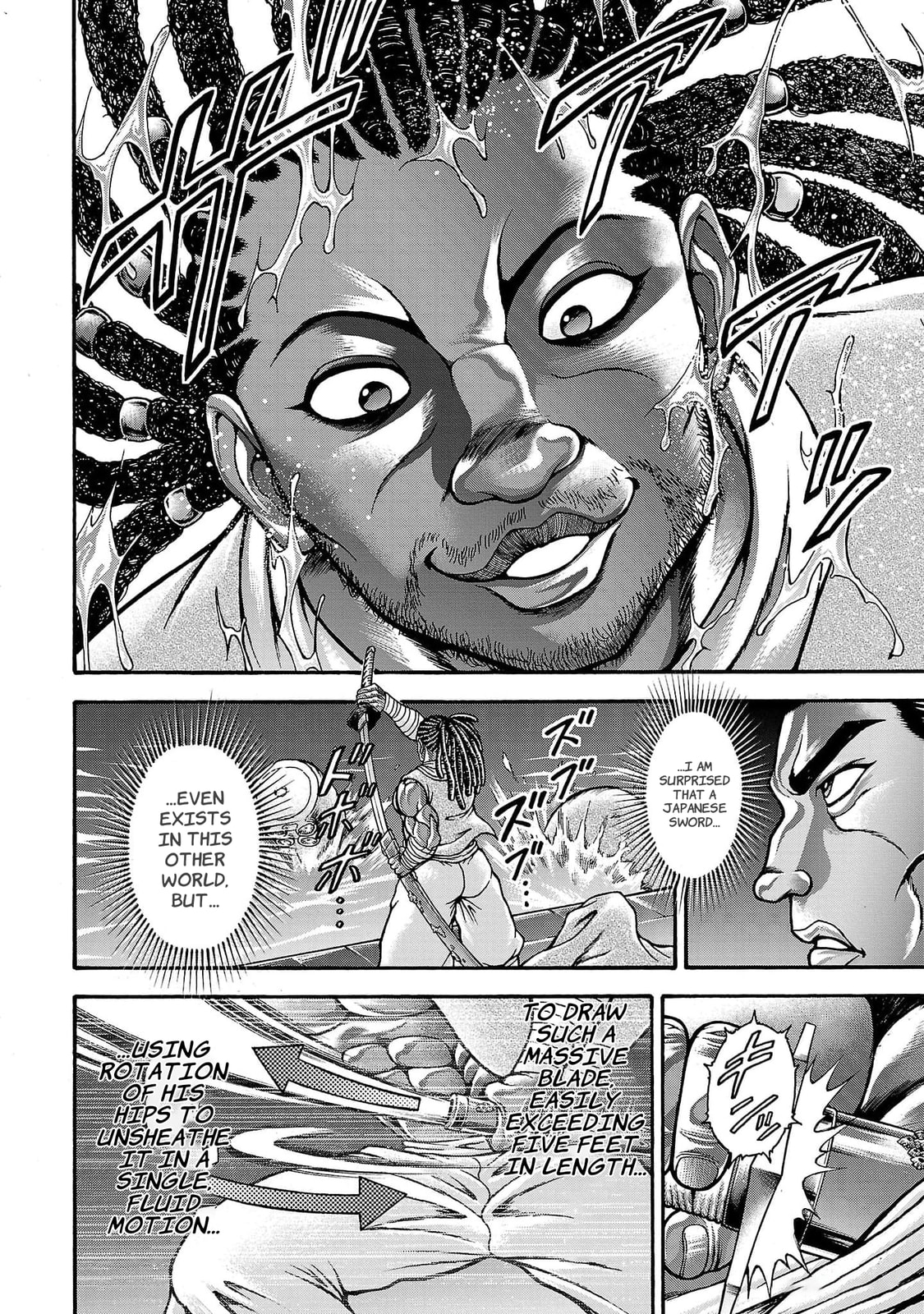 Baki Side Story: Retsu Kaioh Doesn't Mind Even If It's in Another World Chapter 64 page 15 - 