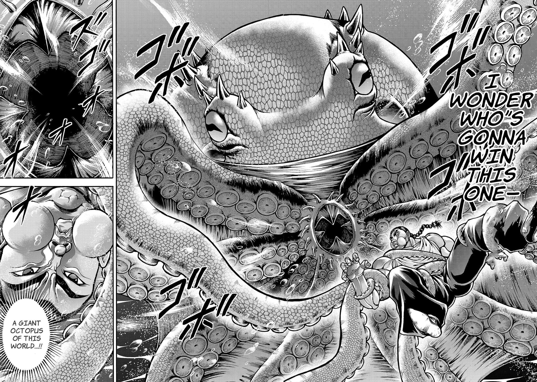 Baki Side Story: Retsu Kaioh Doesn't Mind Even If It's in Another World Chapter 64 page 4 - 