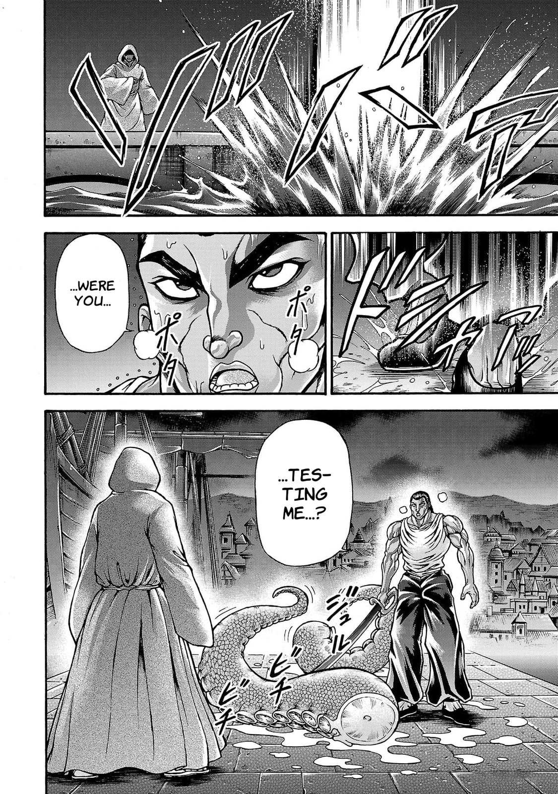 Baki Side Story: Retsu Kaioh Doesn't Mind Even If It's in Another World Chapter 64 page 9 - 