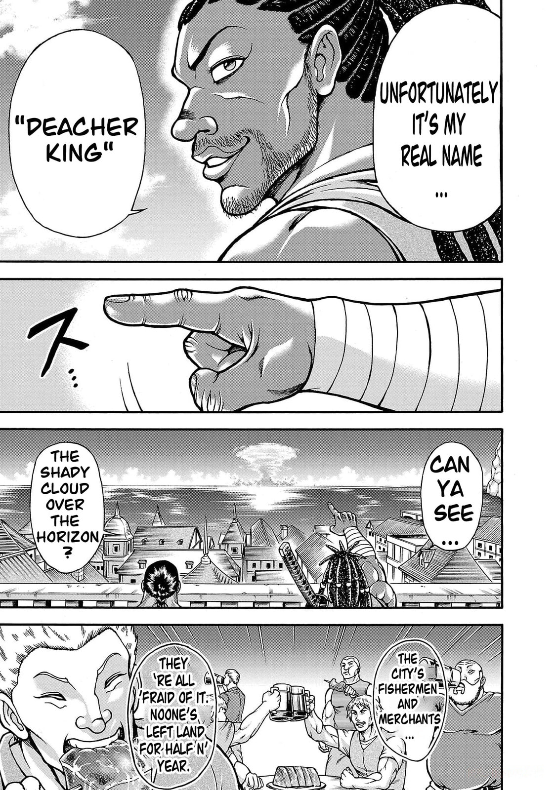 Baki Side Story: Retsu Kaioh Doesn't Mind Even If It's in Another World Chapter 65 page 12 - 