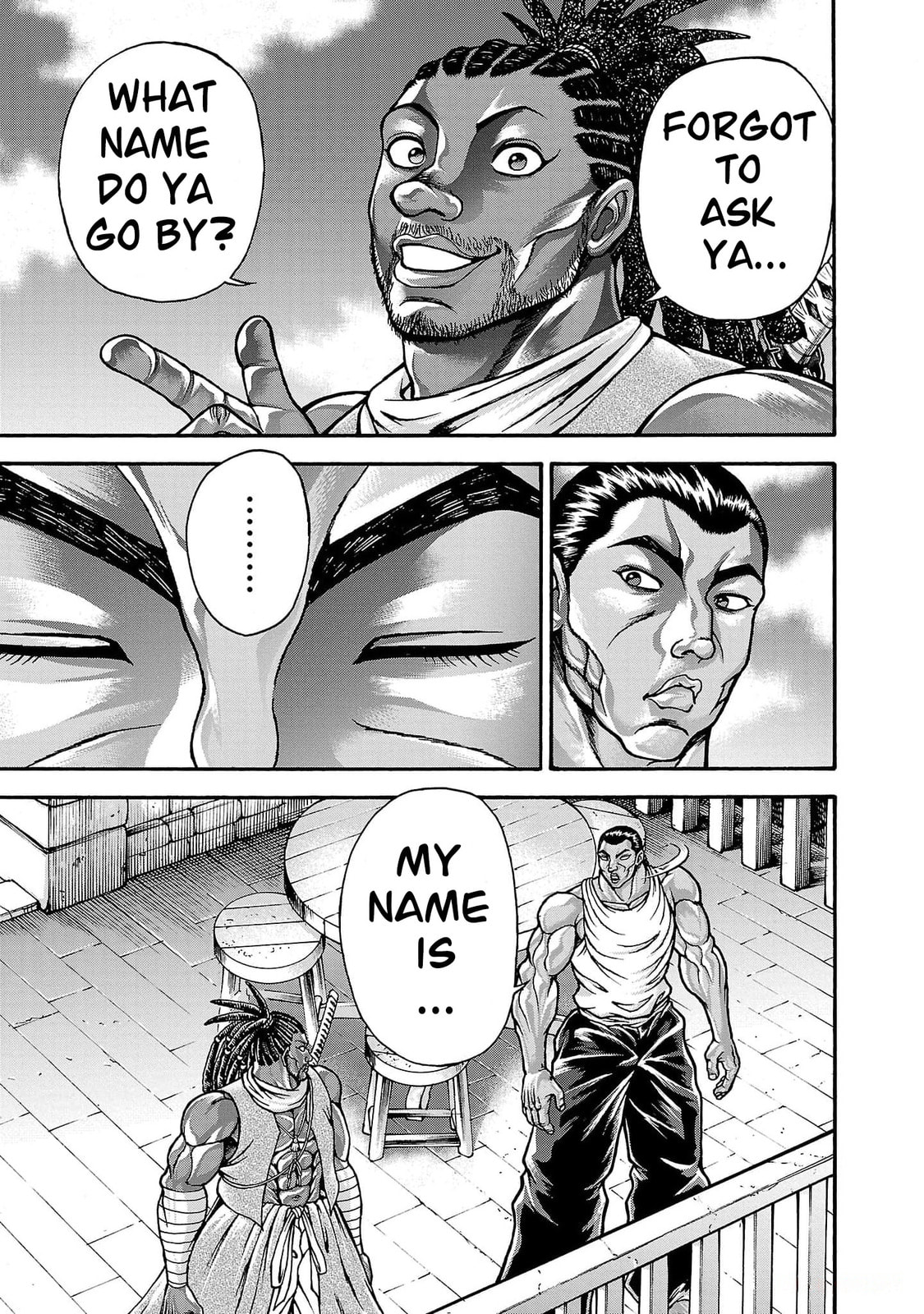 Baki Side Story: Retsu Kaioh Doesn't Mind Even If It's in Another World Chapter 65 page 17 - 