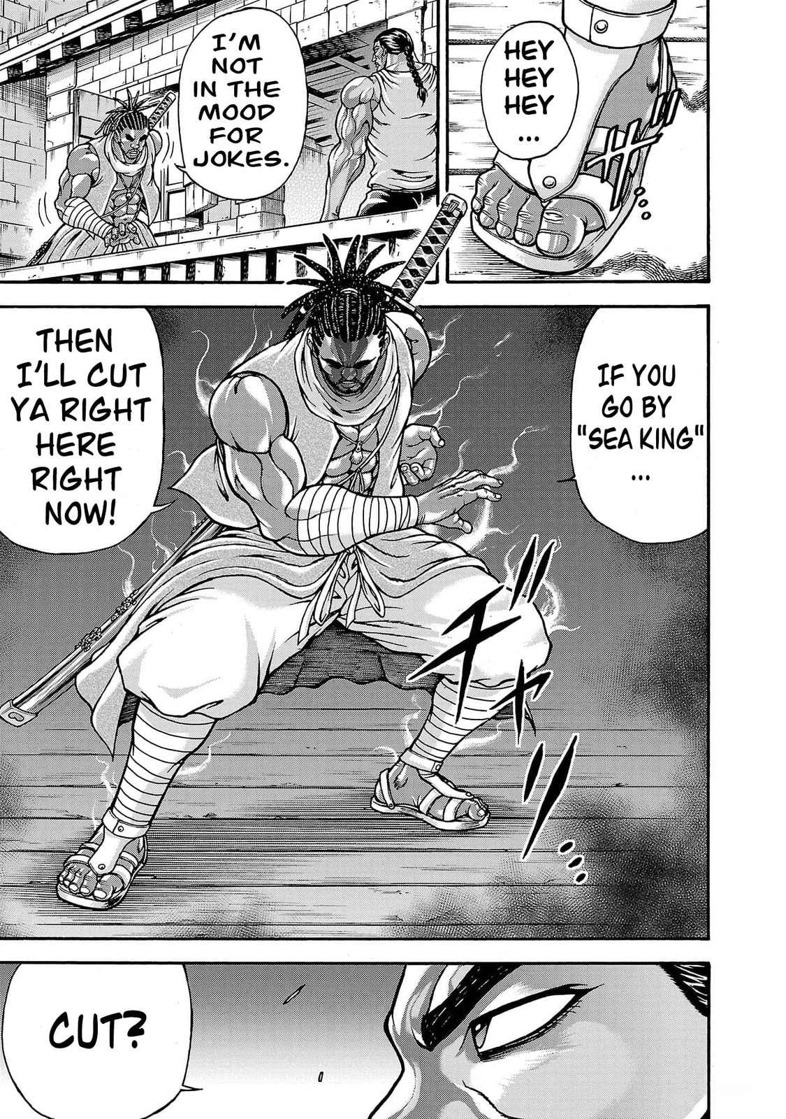 Baki Side Story: Retsu Kaioh Doesn't Mind Even If It's in Another World Chapter 65 page 19 - 