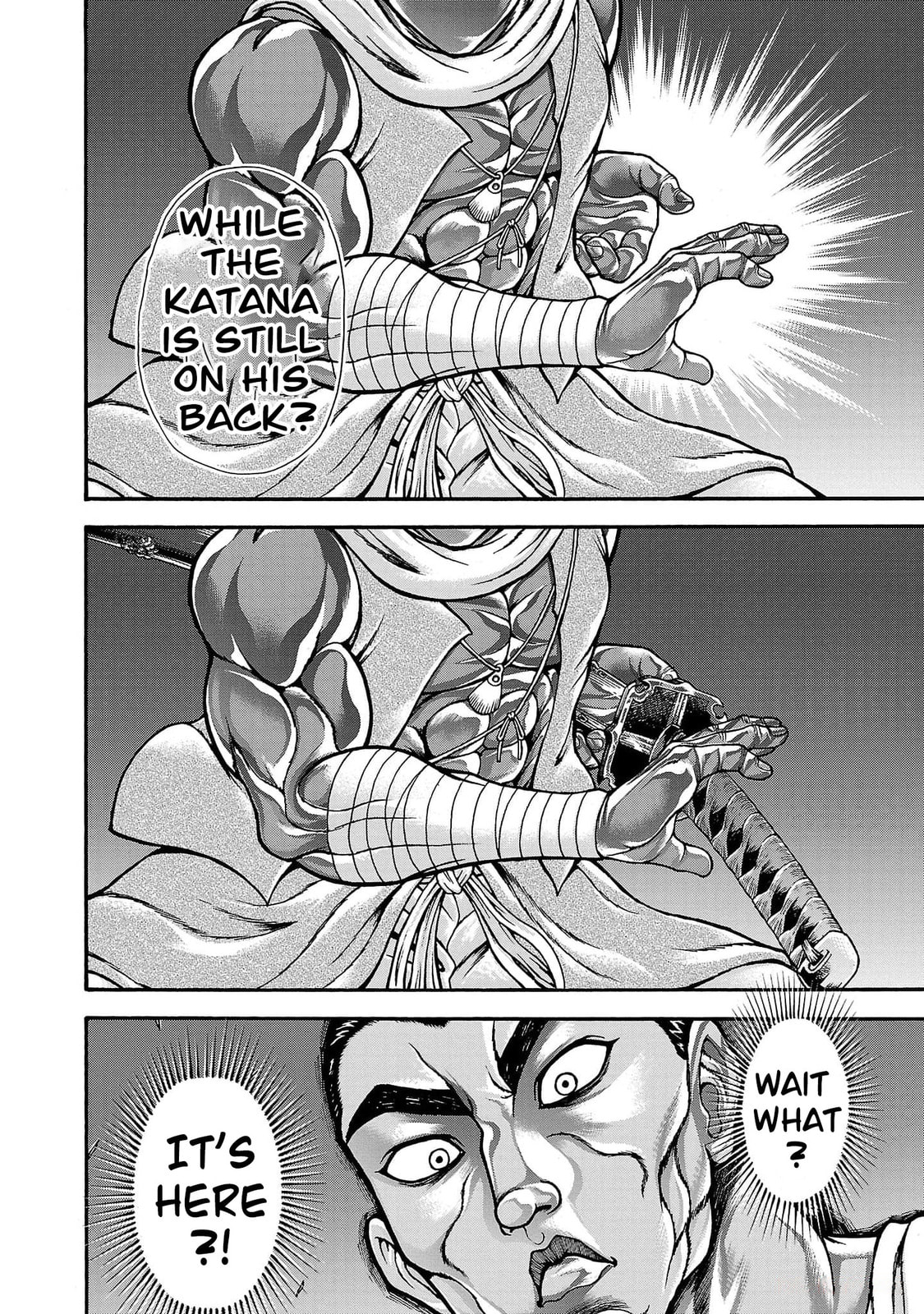 Baki Side Story: Retsu Kaioh Doesn't Mind Even If It's in Another World Chapter 65 page 20 - 