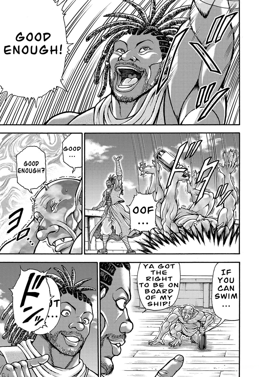 Baki Side Story: Retsu Kaioh Doesn't Mind Even If It's in Another World Chapter 66 page 14 - 
