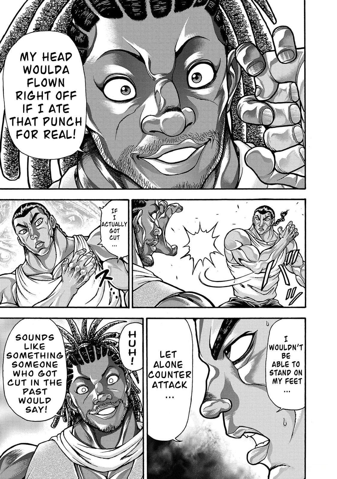 Baki Side Story: Retsu Kaioh Doesn't Mind Even If It's in Another World Chapter 66 page 3 - 