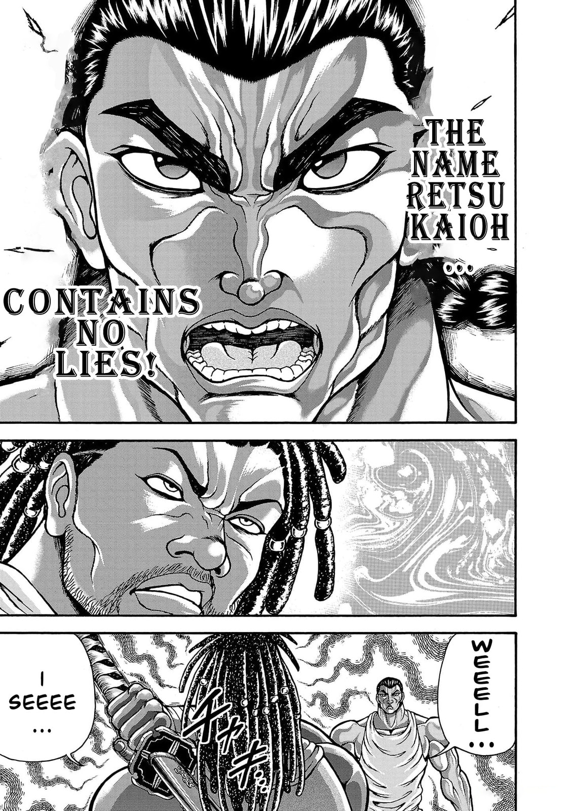 Baki Side Story: Retsu Kaioh Doesn't Mind Even If It's in Another World Chapter 66 page 5 - 