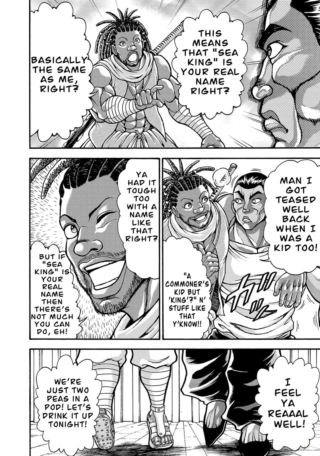 Baki Side Story: Retsu Kaioh Doesn't Mind Even If It's in Another World Chapter 66 page 6 - 