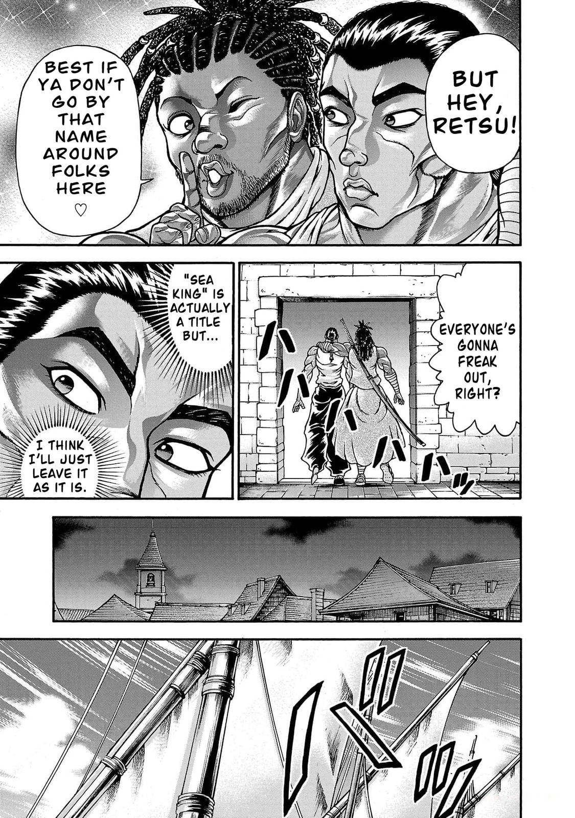 Baki Side Story: Retsu Kaioh Doesn't Mind Even If It's in Another World Chapter 66 page 7 - 