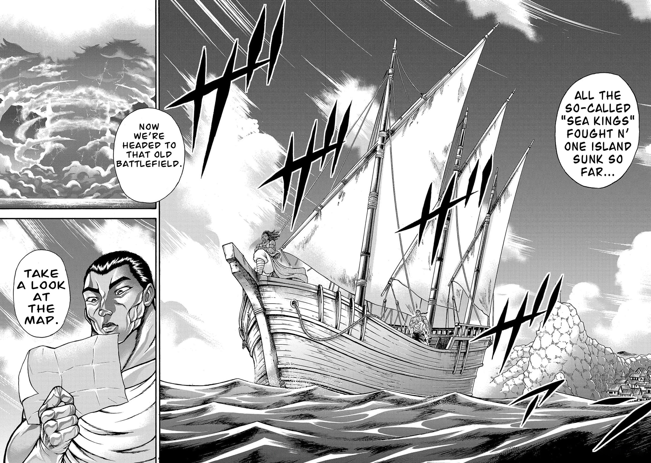 Baki Side Story: Retsu Kaioh Doesn't Mind Even If It's in Another World Chapter 66 page 8 - 