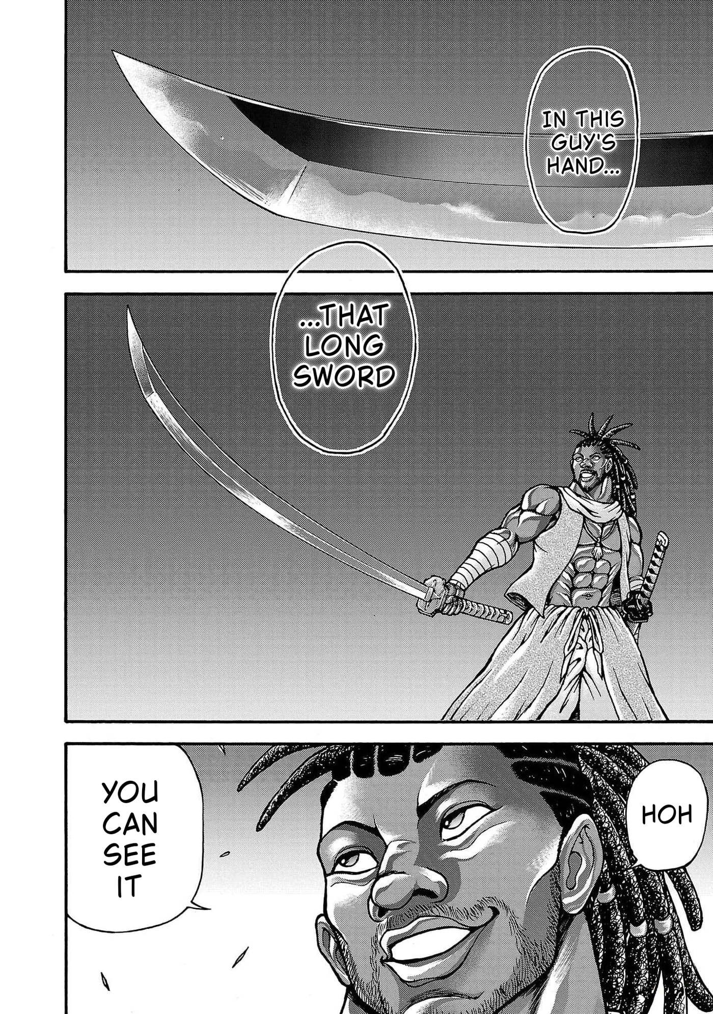 Baki Side Story: Retsu Kaioh Doesn't Mind Even If It's in Another World Chapter 67 page 12 - 