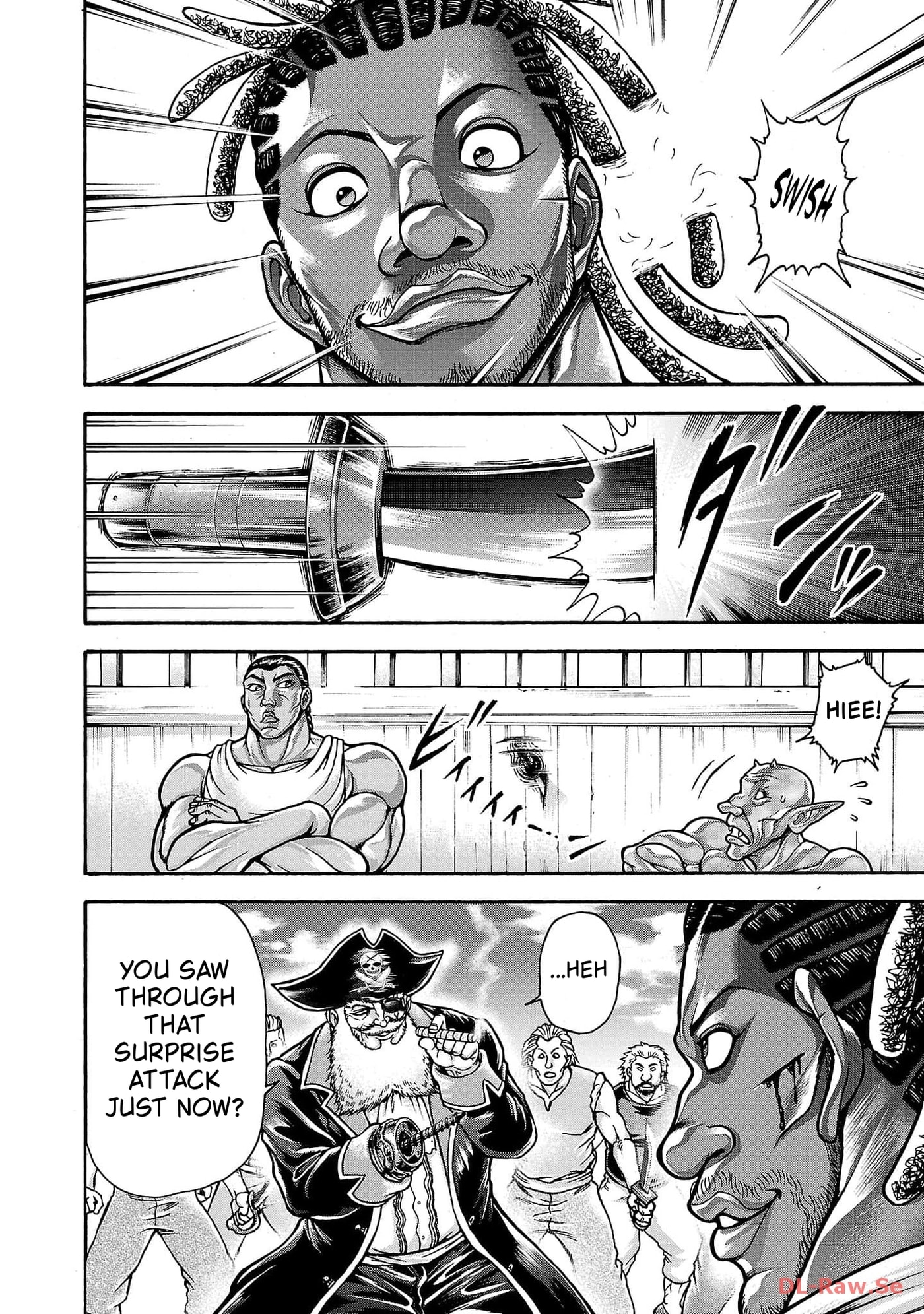 Baki Side Story: Retsu Kaioh Doesn't Mind Even If It's in Another World Chapter 67 page 15 - 