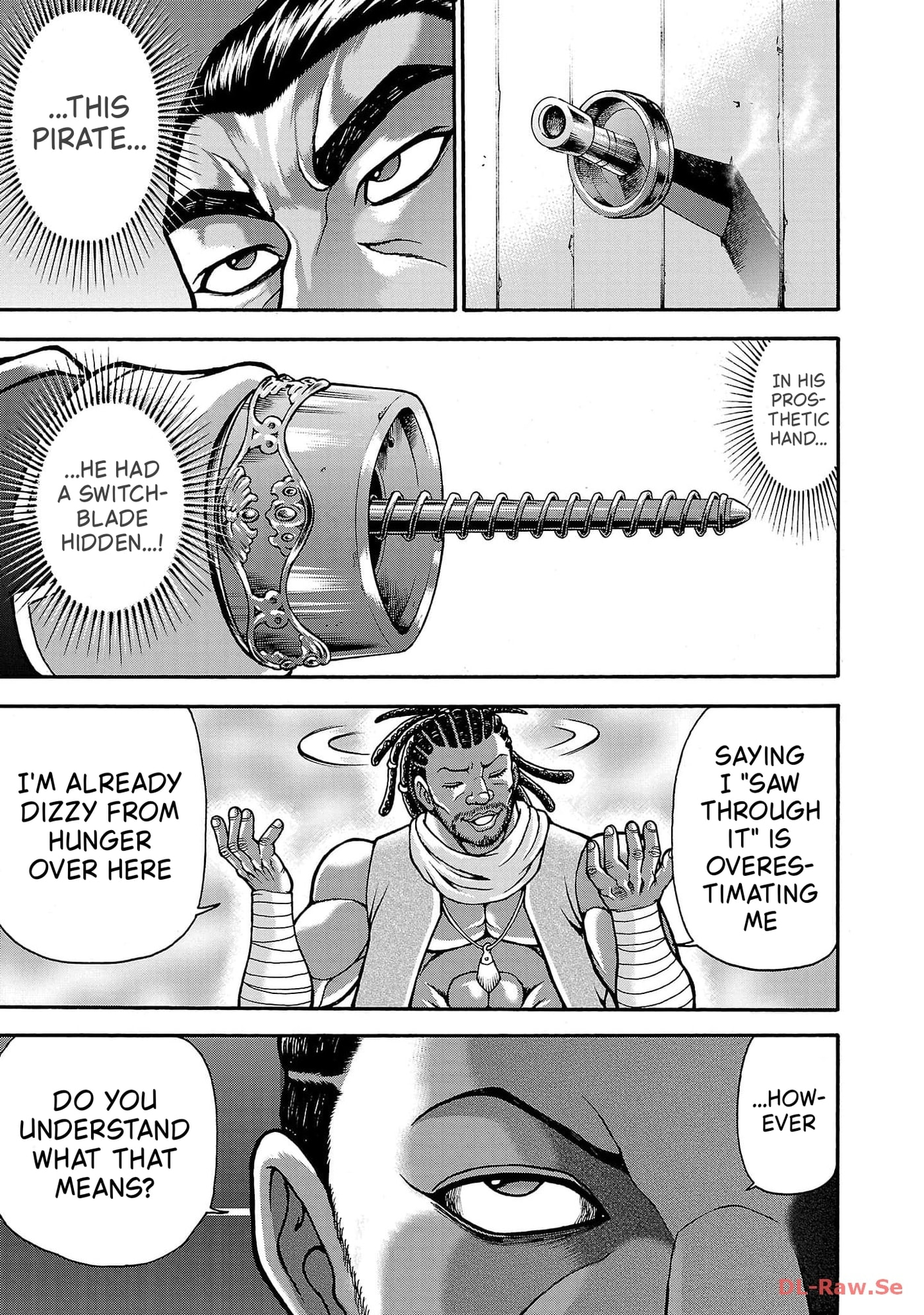 Baki Side Story: Retsu Kaioh Doesn't Mind Even If It's in Another World Chapter 67 page 16 - 