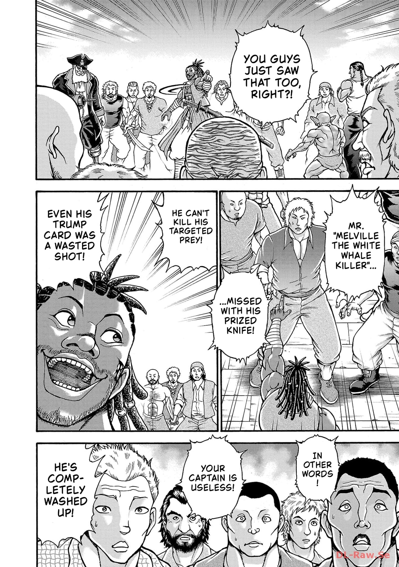 Baki Side Story: Retsu Kaioh Doesn't Mind Even If It's in Another World Chapter 67 page 17 - 