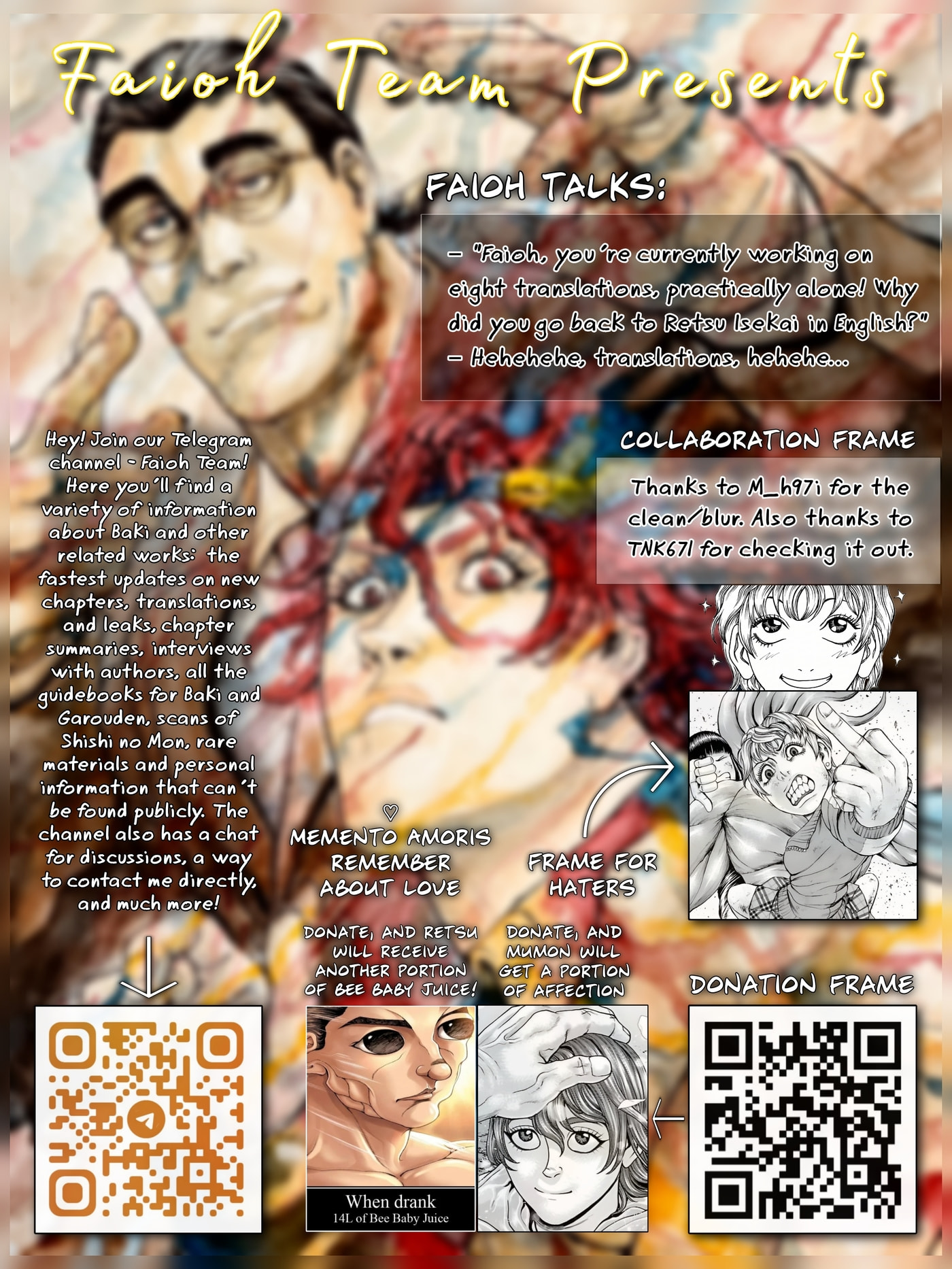 Baki Side Story: Retsu Kaioh Doesn't Mind Even If It's in Another World Chapter 67 page 20 - 