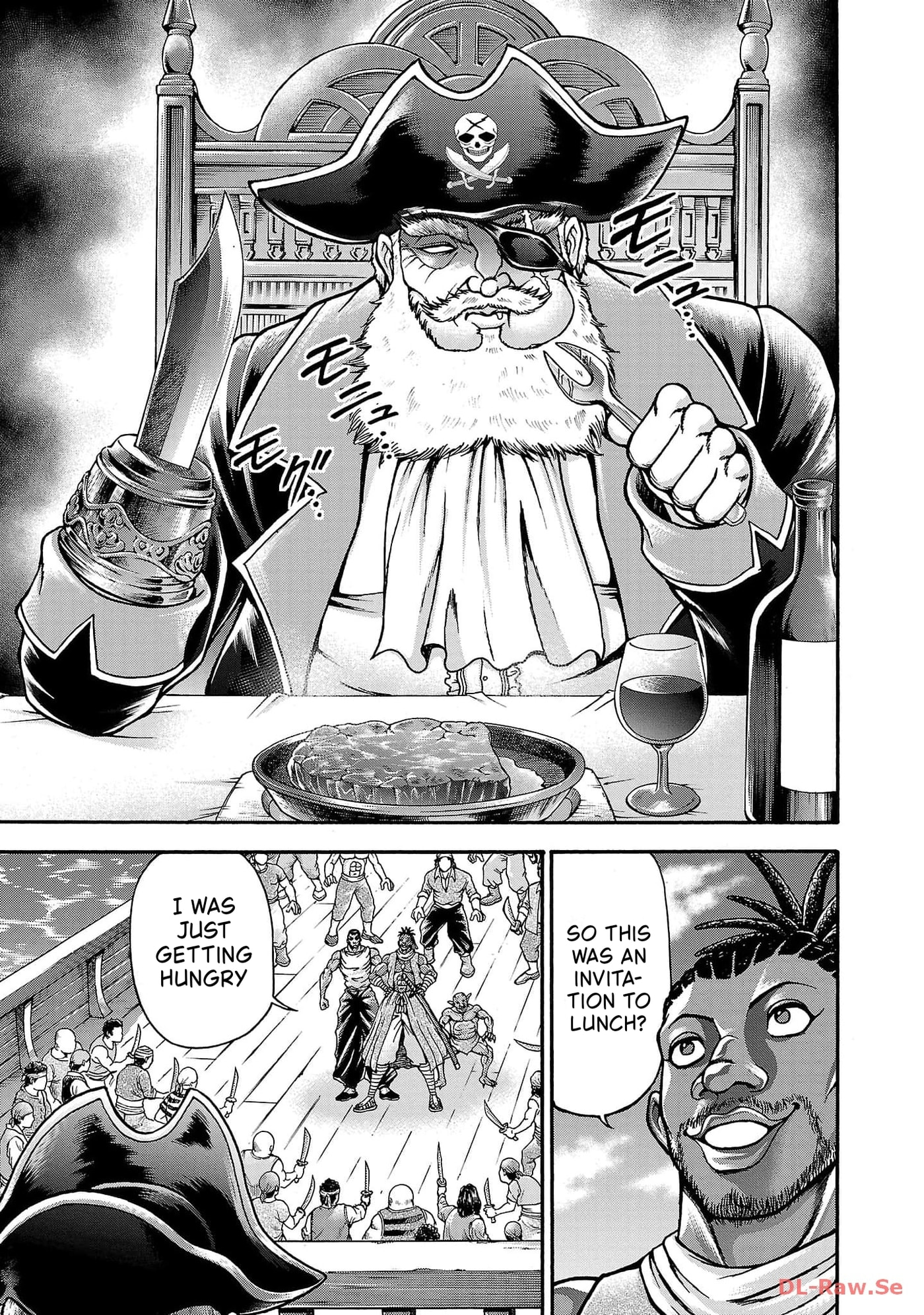 Baki Side Story: Retsu Kaioh Doesn't Mind Even If It's in Another World Chapter 67 page 3 - 