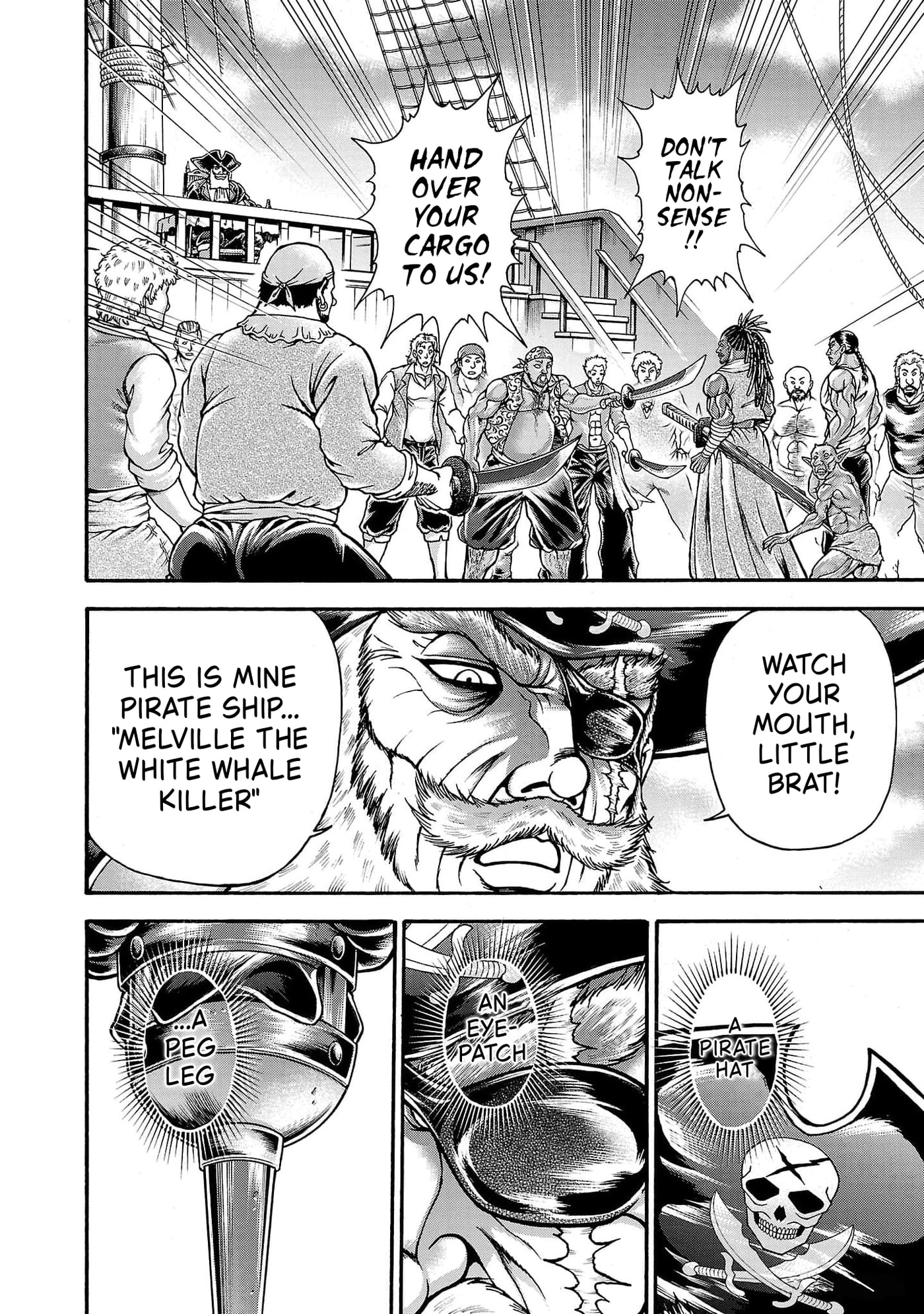 Baki Side Story: Retsu Kaioh Doesn't Mind Even If It's in Another World Chapter 67 page 4 - 