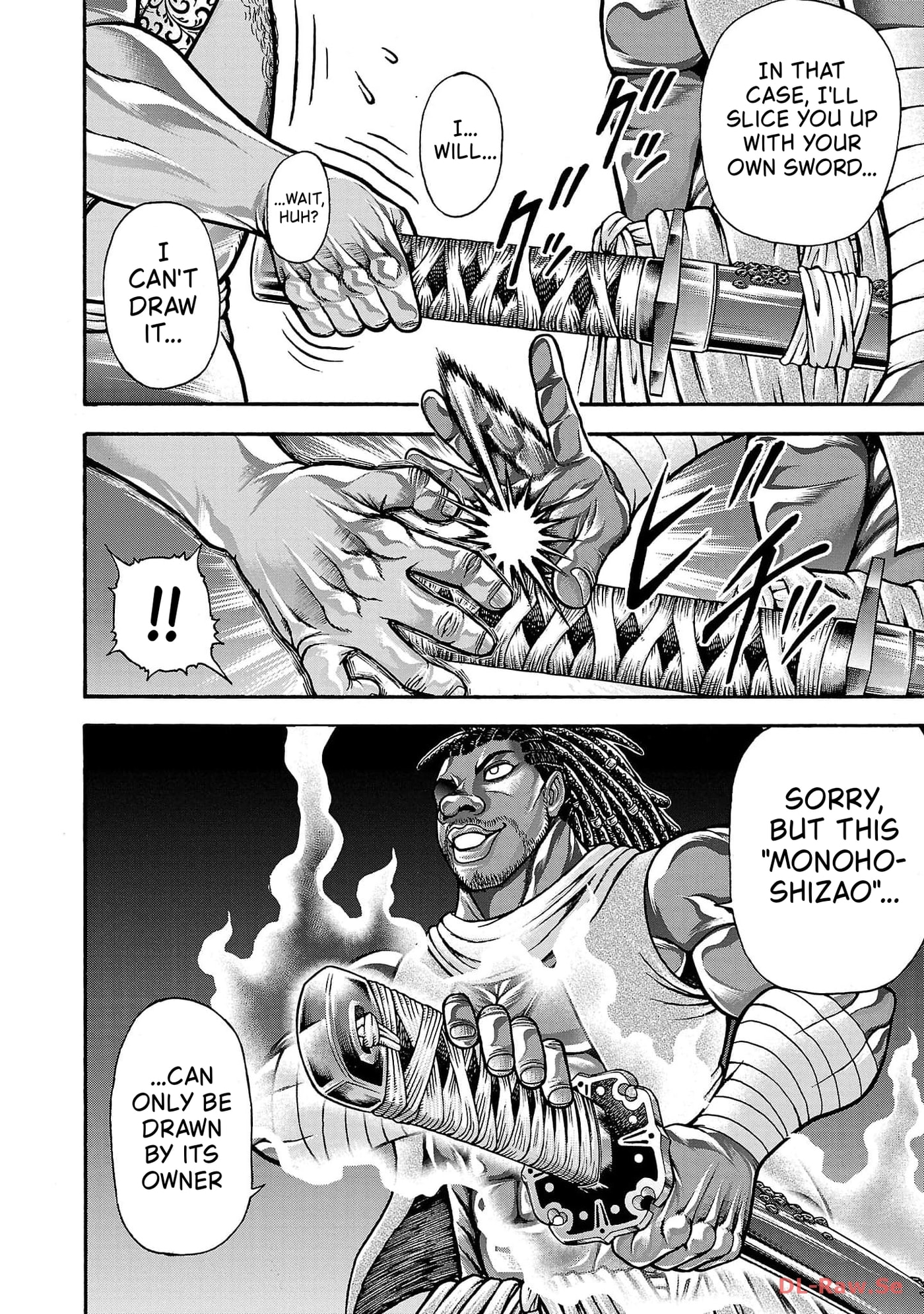 Baki Side Story: Retsu Kaioh Doesn't Mind Even If It's in Another World Chapter 67 page 8 - 