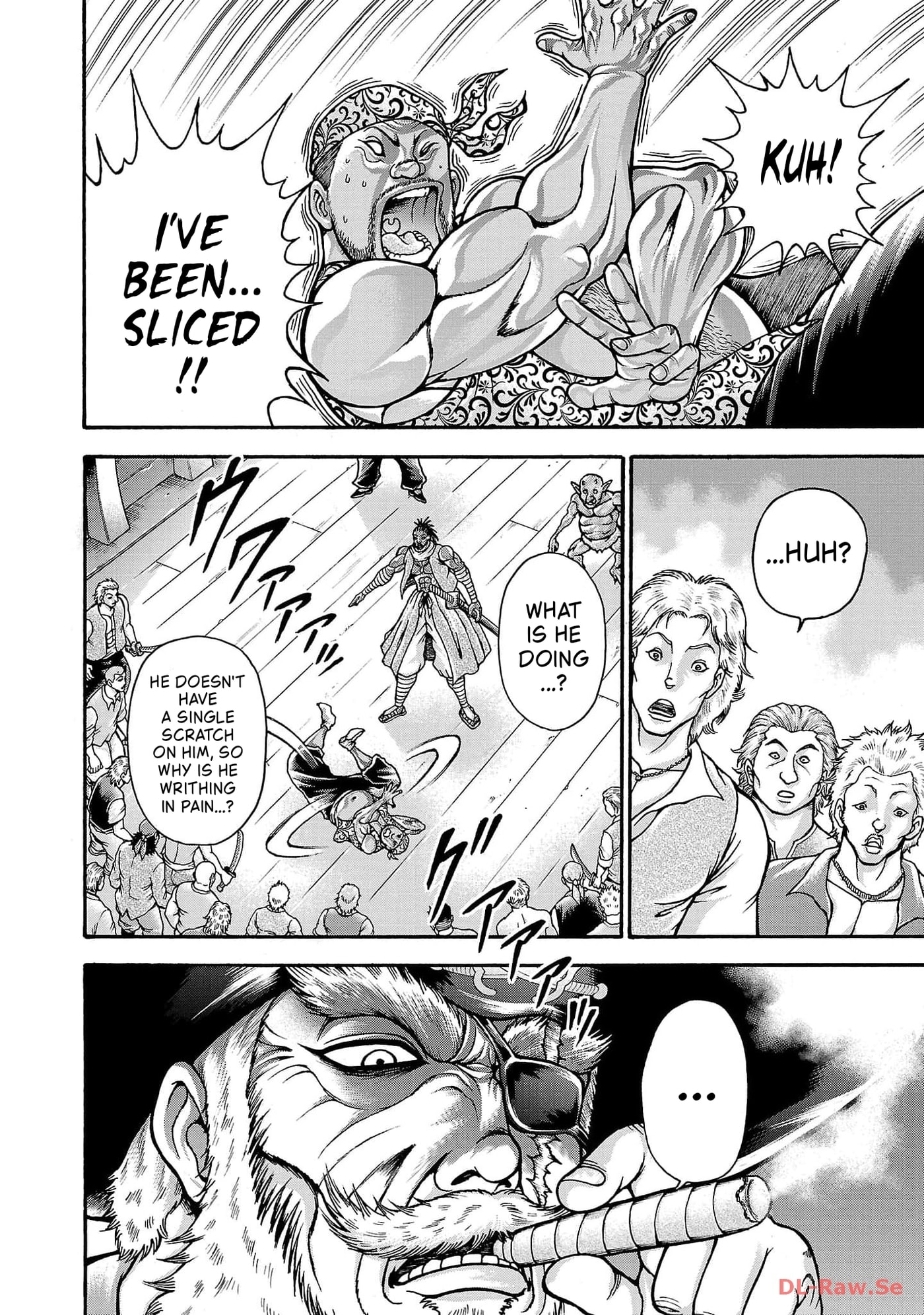 Baki Side Story: Retsu Kaioh Doesn't Mind Even If It's in Another World Chapter 67 page 10 - 