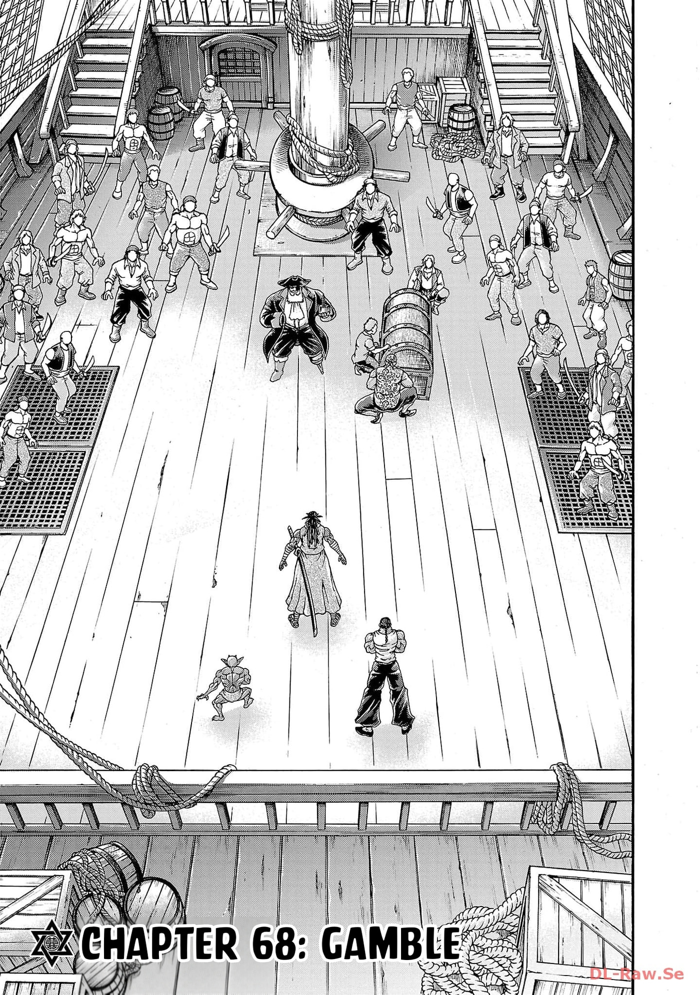 Baki Side Story: Retsu Kaioh Doesn't Mind Even If It's in Another World Chapter 68 page 1 - 