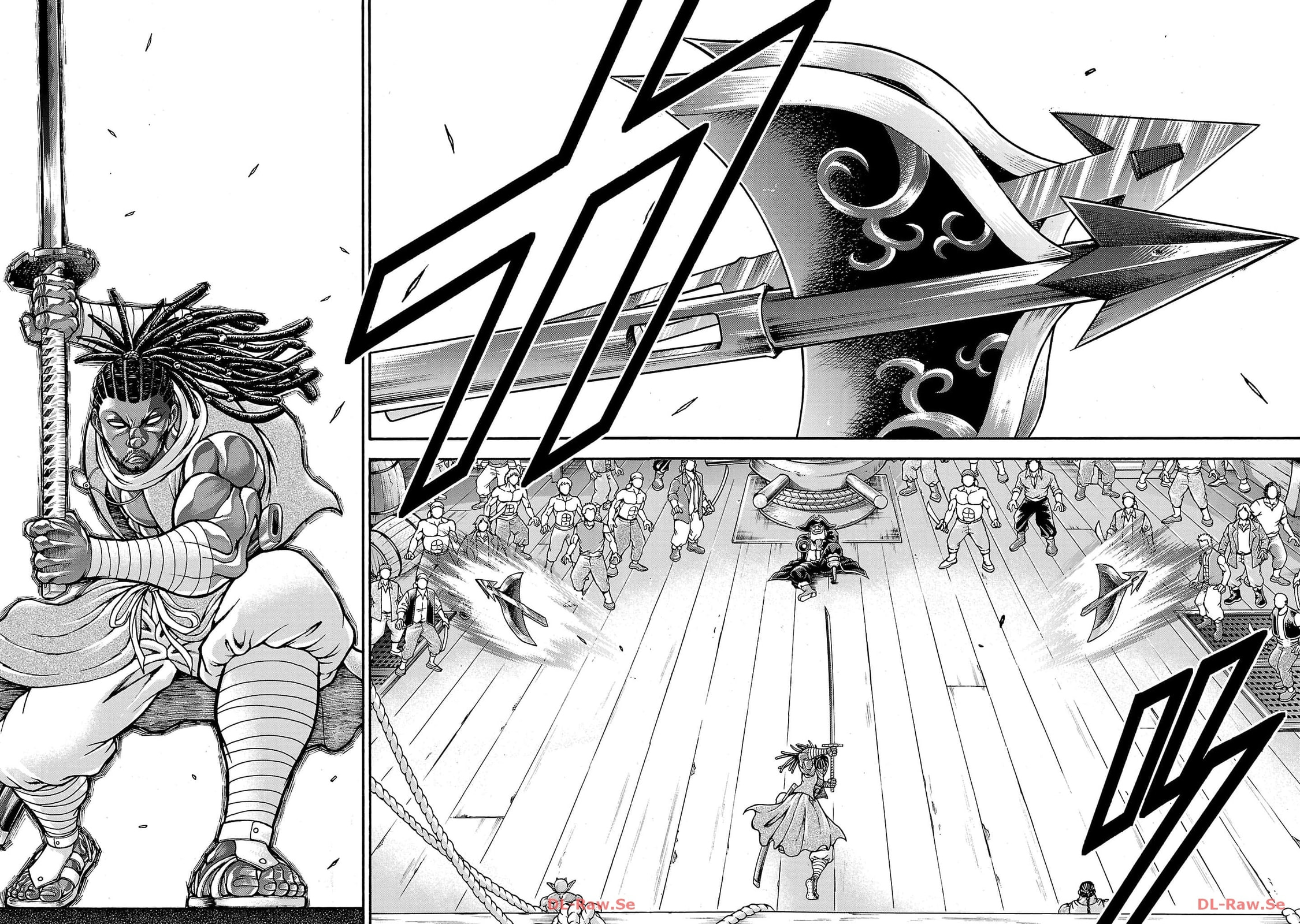 Baki Side Story: Retsu Kaioh Doesn't Mind Even If It's in Another World Chapter 68 page 12 - 