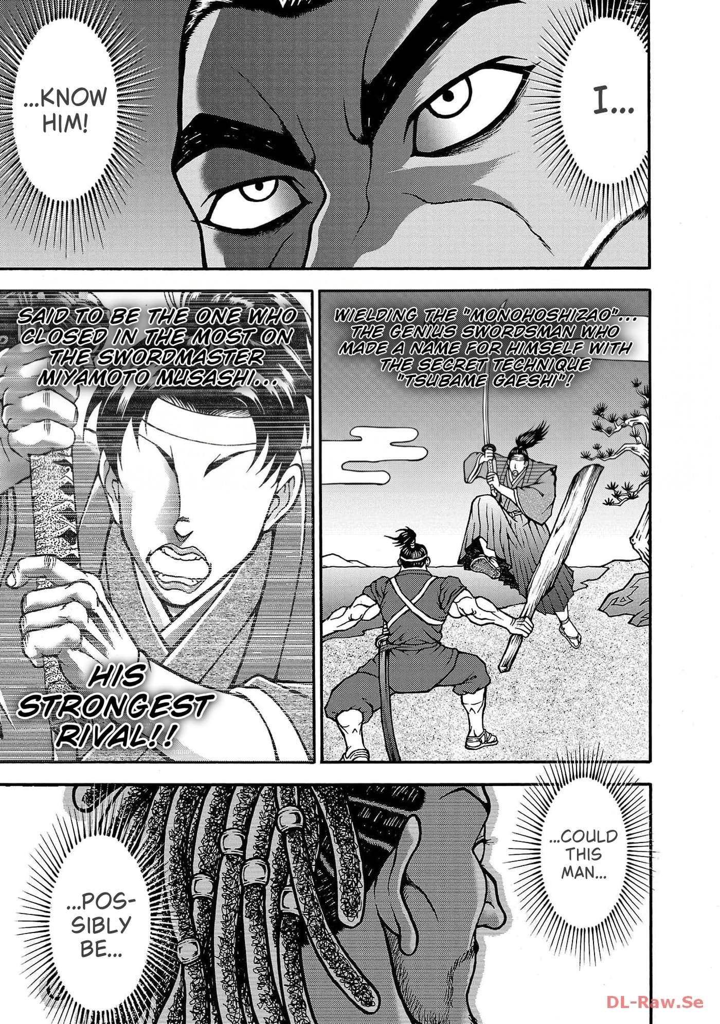 Baki Side Story: Retsu Kaioh Doesn't Mind Even If It's in Another World Chapter 68 page 16 - 