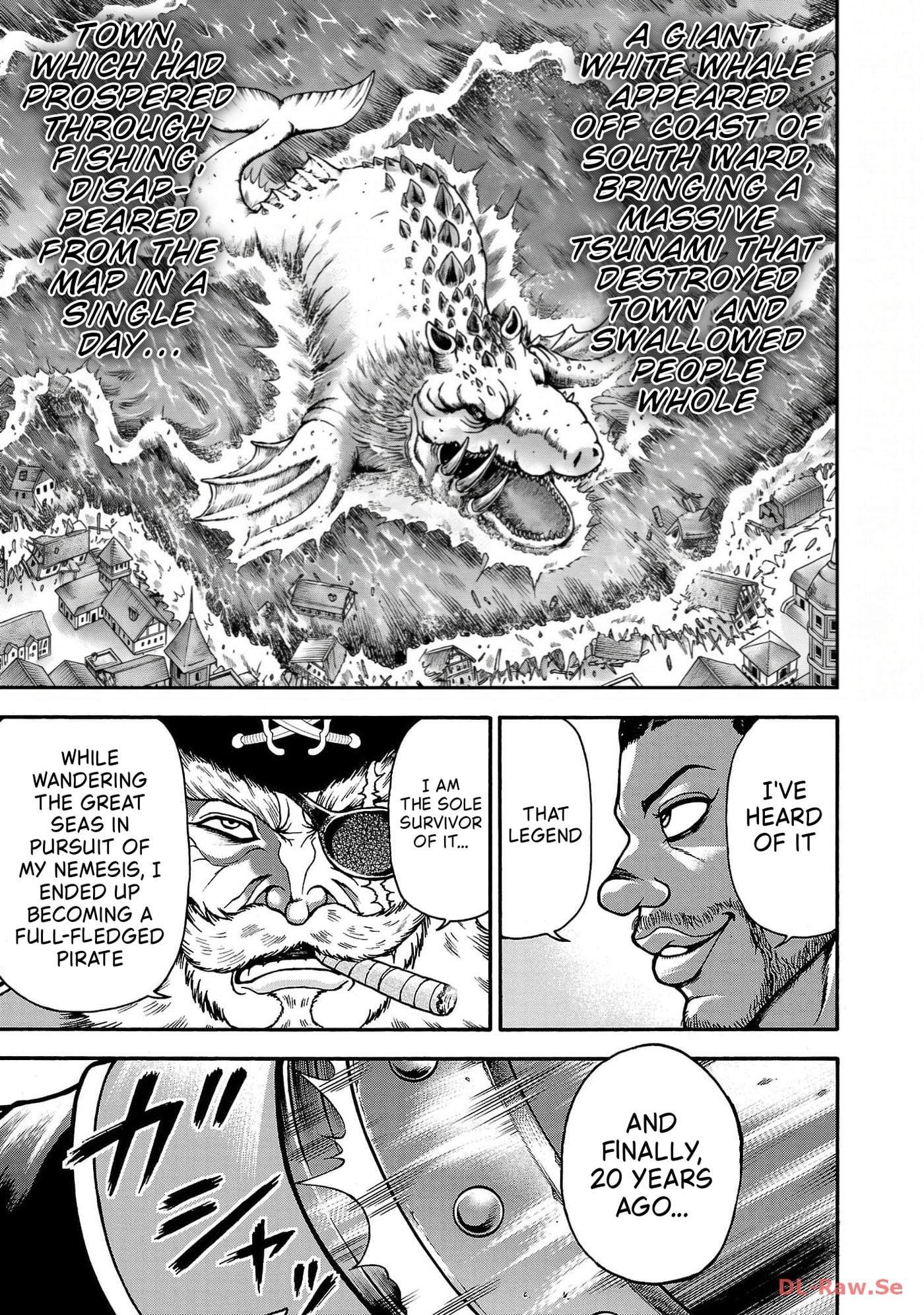 Baki Side Story: Retsu Kaioh Doesn't Mind Even If It's in Another World Chapter 68 page 3 - 