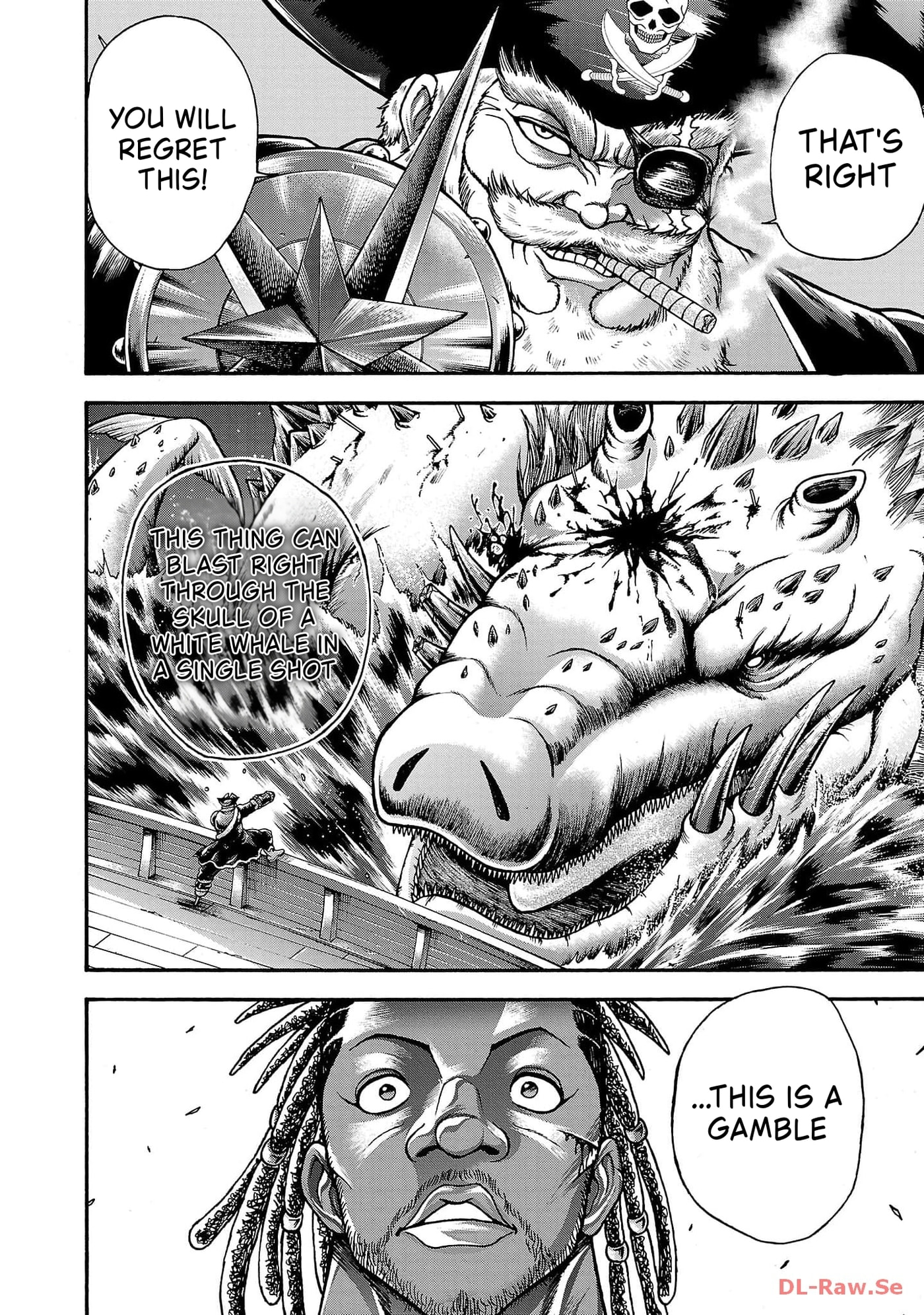Baki Side Story: Retsu Kaioh Doesn't Mind Even If It's in Another World Chapter 68 page 5 - 
