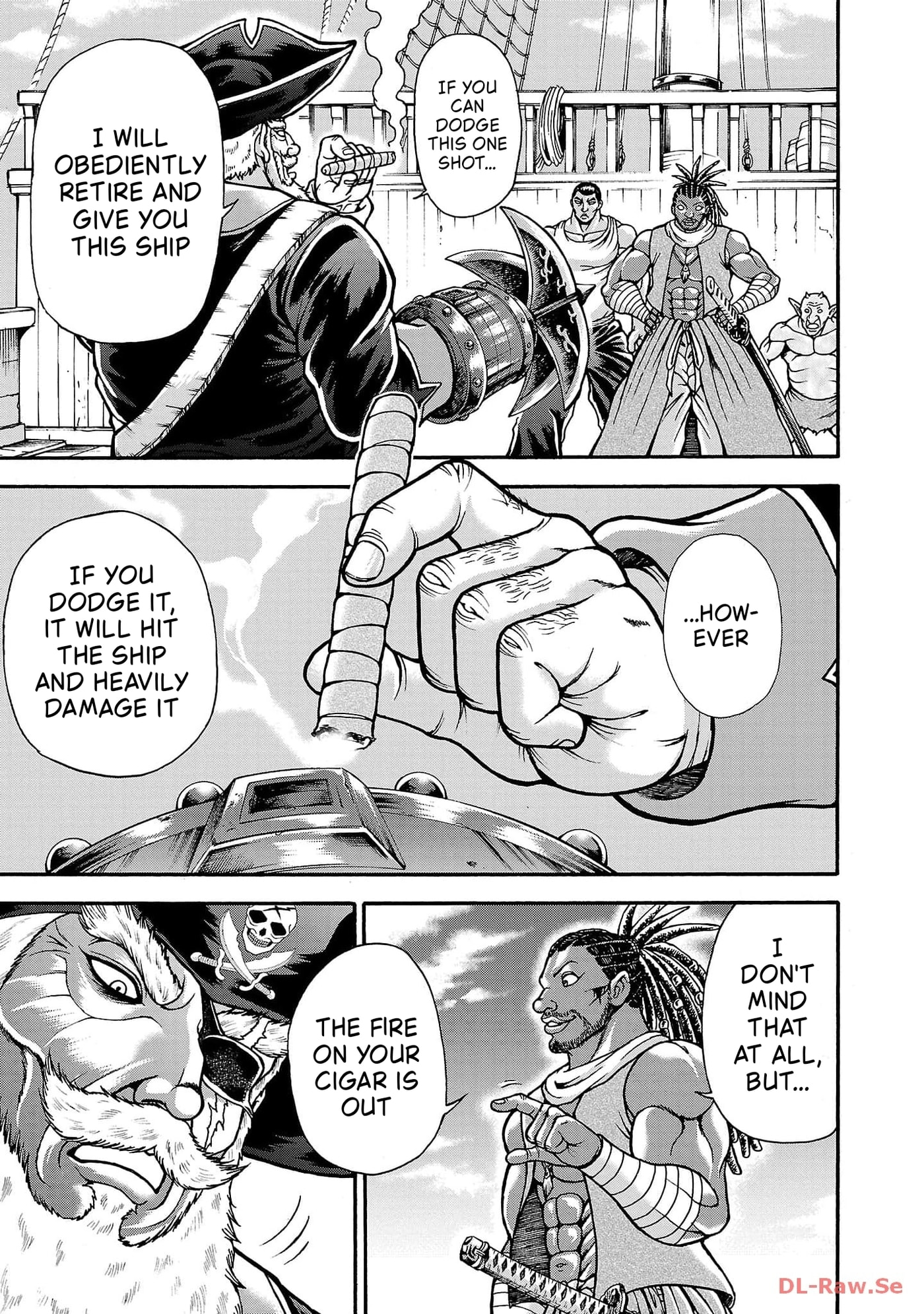 Baki Side Story: Retsu Kaioh Doesn't Mind Even If It's in Another World Chapter 68 page 6 - 