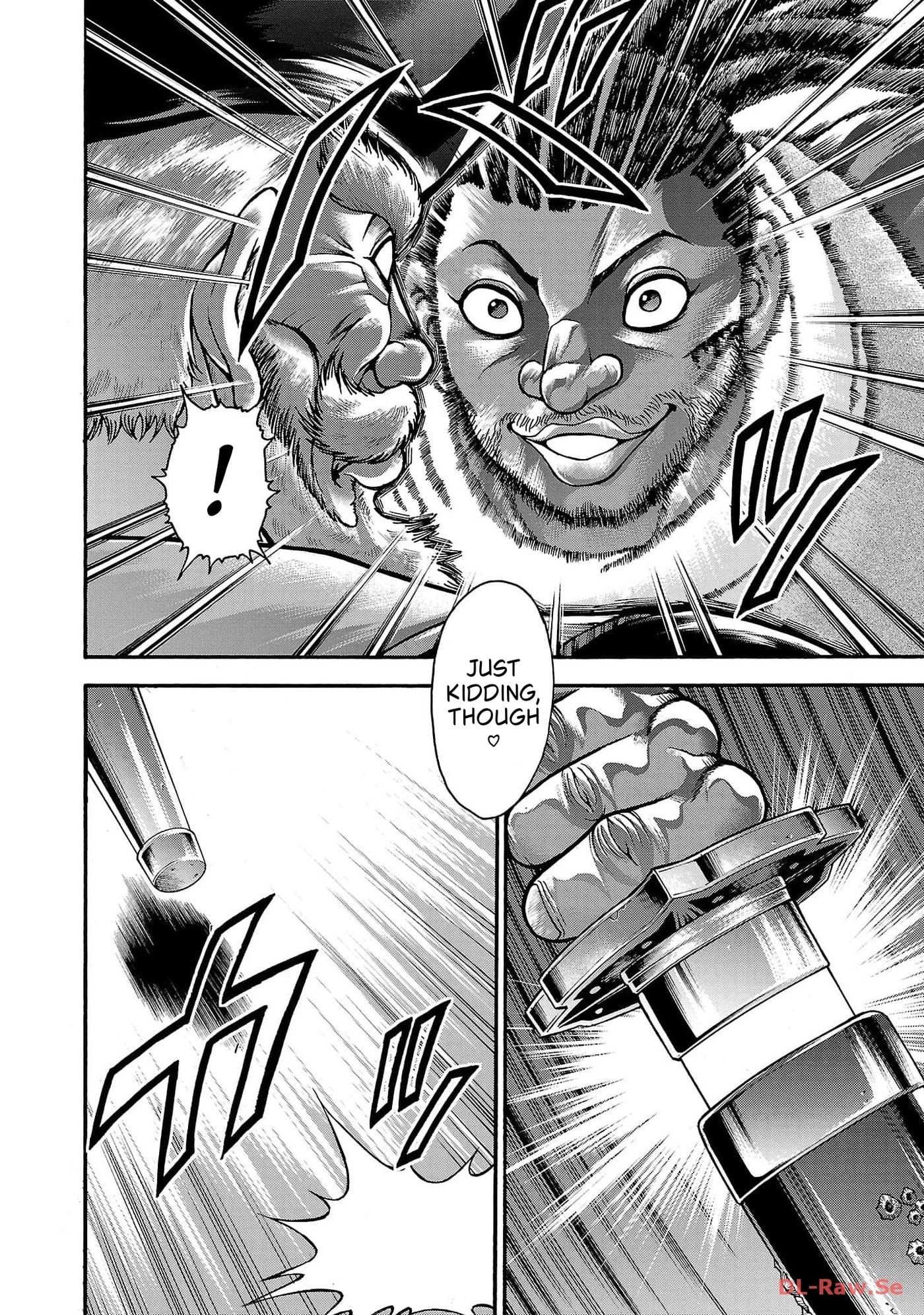 Baki Side Story: Retsu Kaioh Doesn't Mind Even If It's in Another World Chapter 68 page 7 - 
