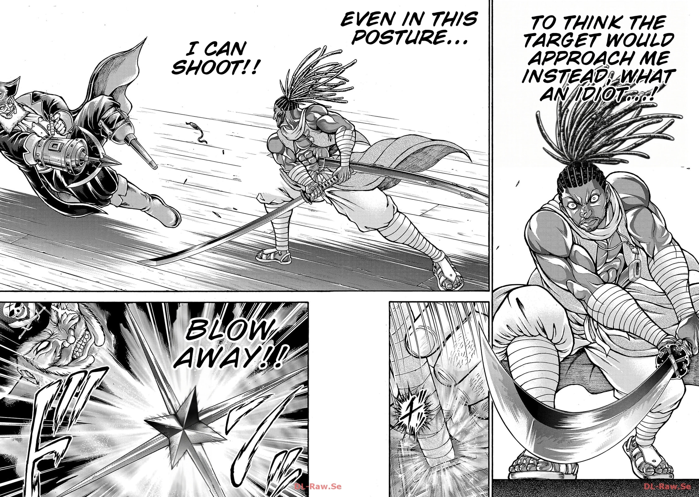 Baki Side Story: Retsu Kaioh Doesn't Mind Even If It's in Another World Chapter 68 page 9 - 