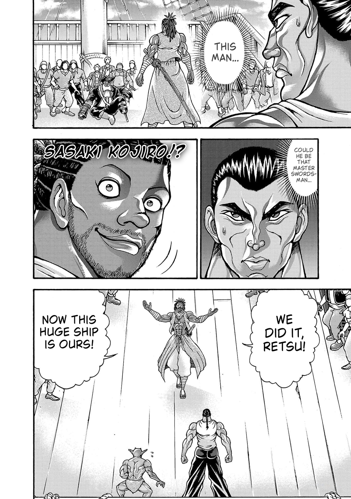 Baki Side Story: Retsu Kaioh Doesn't Mind Even If It's in Another World Chapter 69 page 2 - 