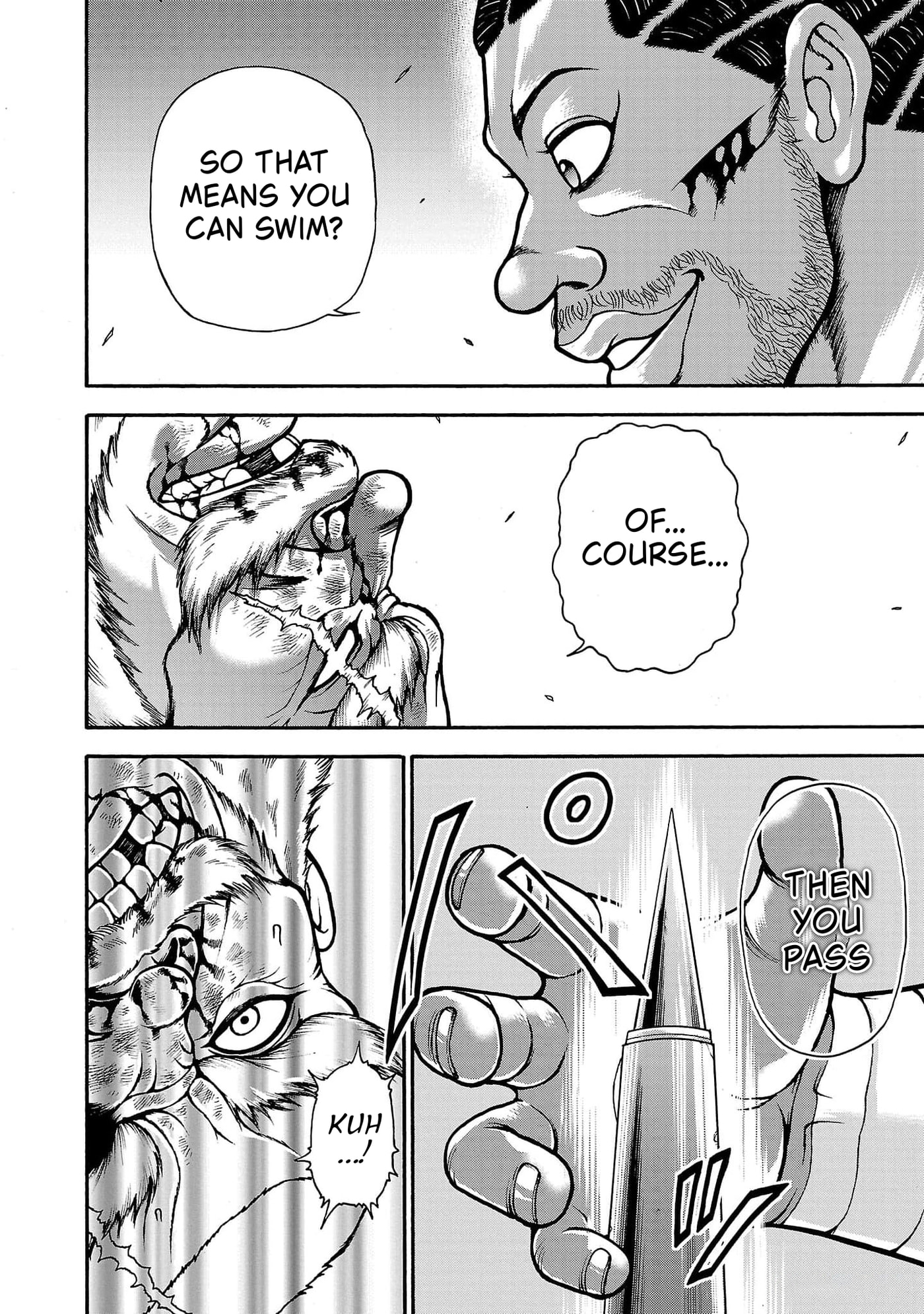 Baki Side Story: Retsu Kaioh Doesn't Mind Even If It's in Another World Chapter 69 page 11 - 
