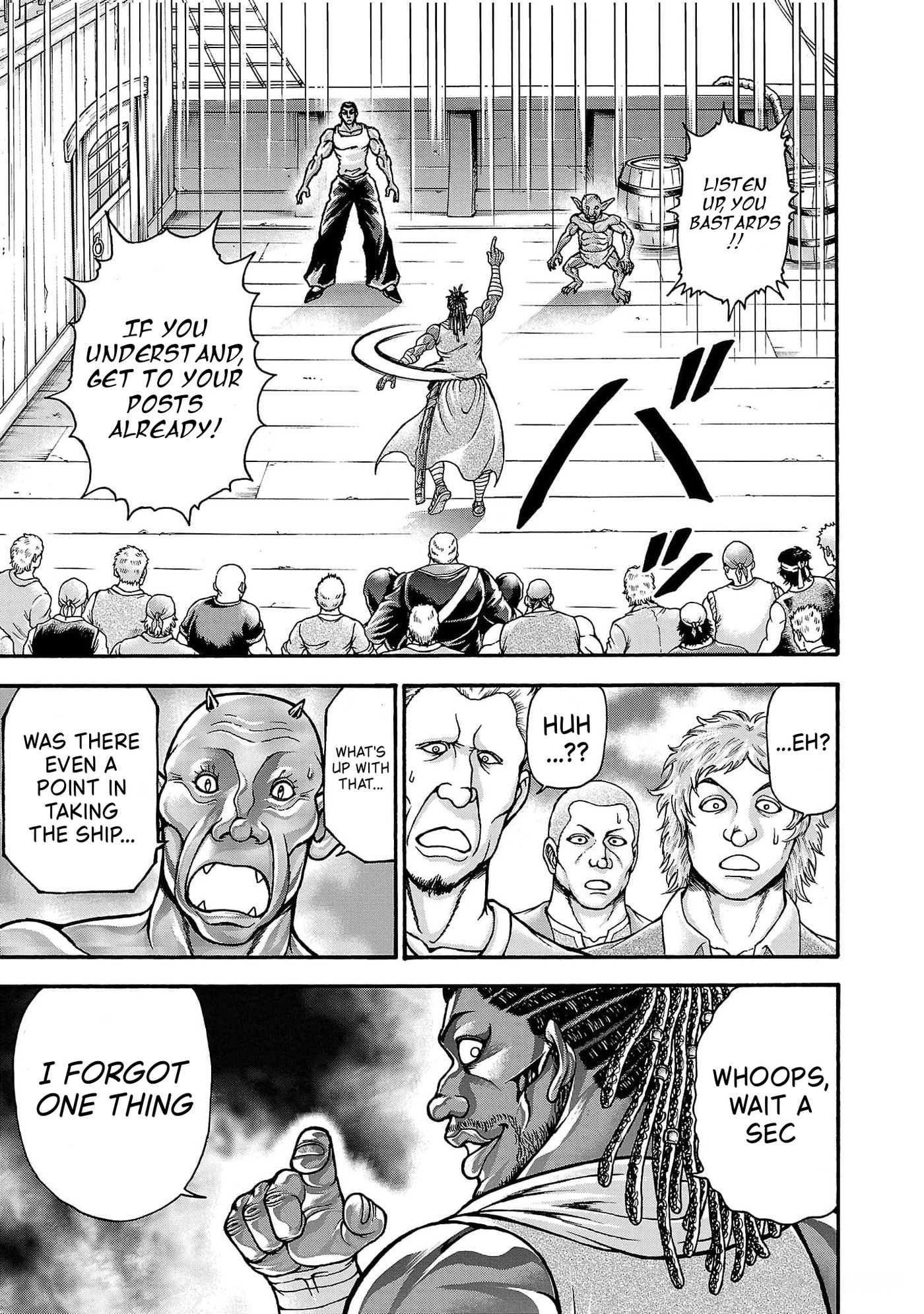 Baki Side Story: Retsu Kaioh Doesn't Mind Even If It's in Another World Chapter 69 page 14 - 