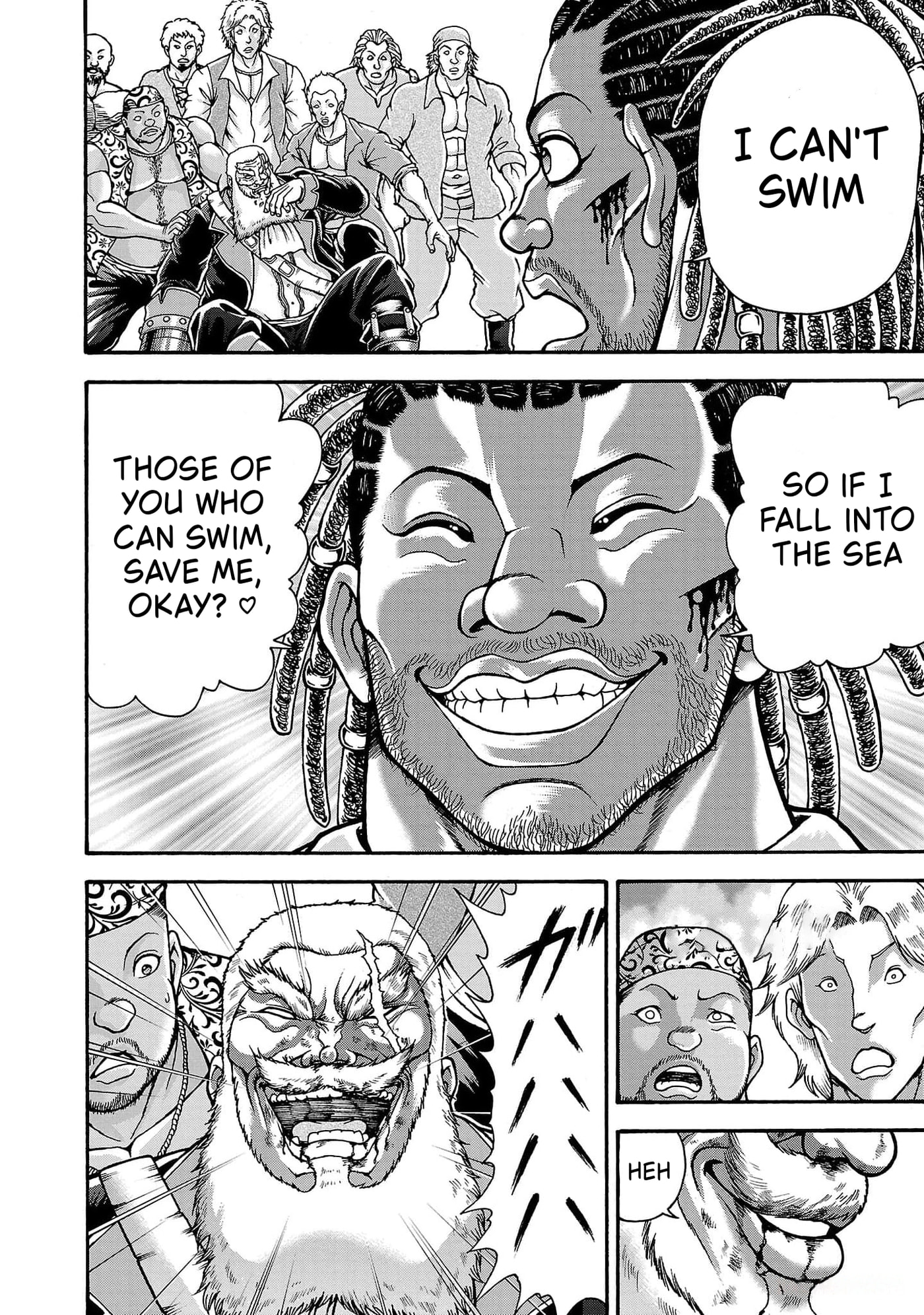 Baki Side Story: Retsu Kaioh Doesn't Mind Even If It's in Another World Chapter 69 page 15 - 