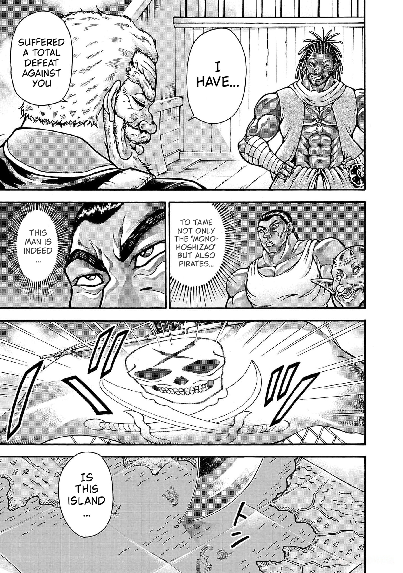 Baki Side Story: Retsu Kaioh Doesn't Mind Even If It's in Another World Chapter 69 page 16 - 