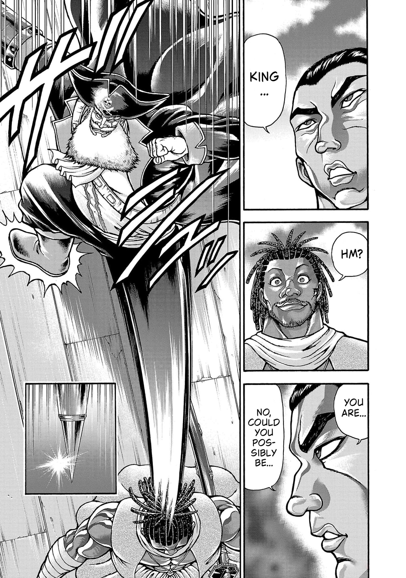 Baki Side Story: Retsu Kaioh Doesn't Mind Even If It's in Another World Chapter 69 page 3 - 