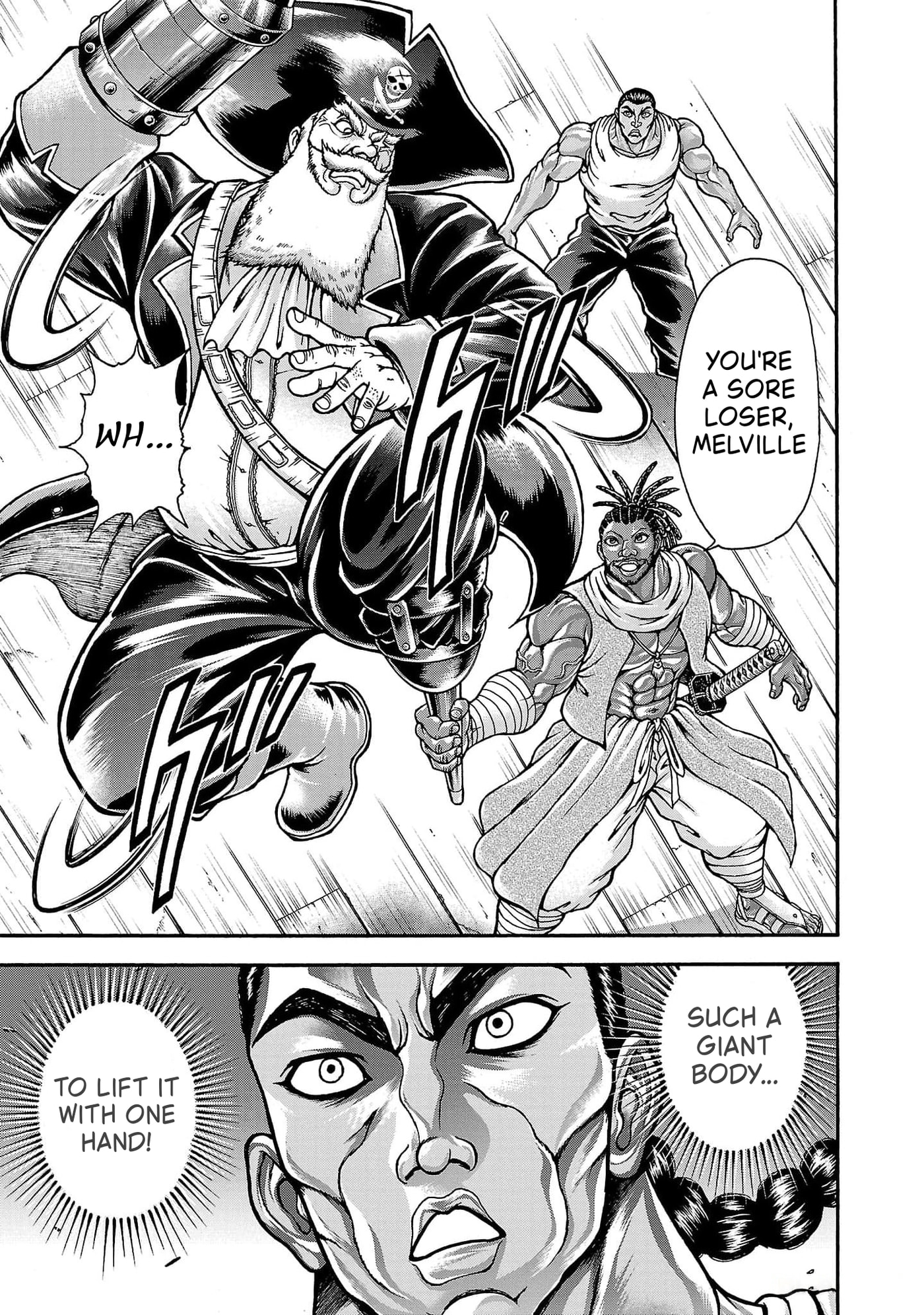 Baki Side Story: Retsu Kaioh Doesn't Mind Even If It's in Another World Chapter 69 page 5 - 