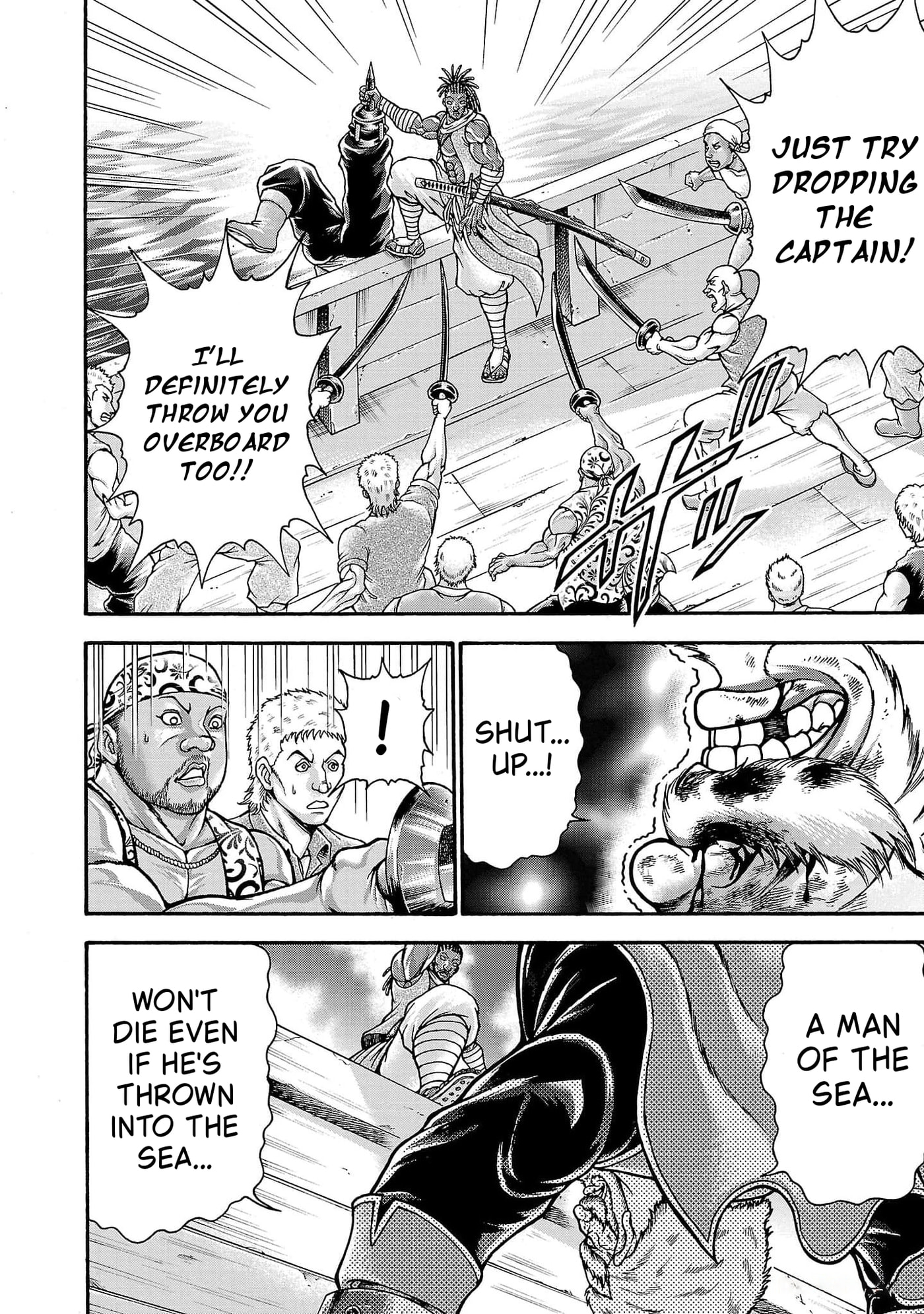 Baki Side Story: Retsu Kaioh Doesn't Mind Even If It's in Another World Chapter 69 page 9 - 