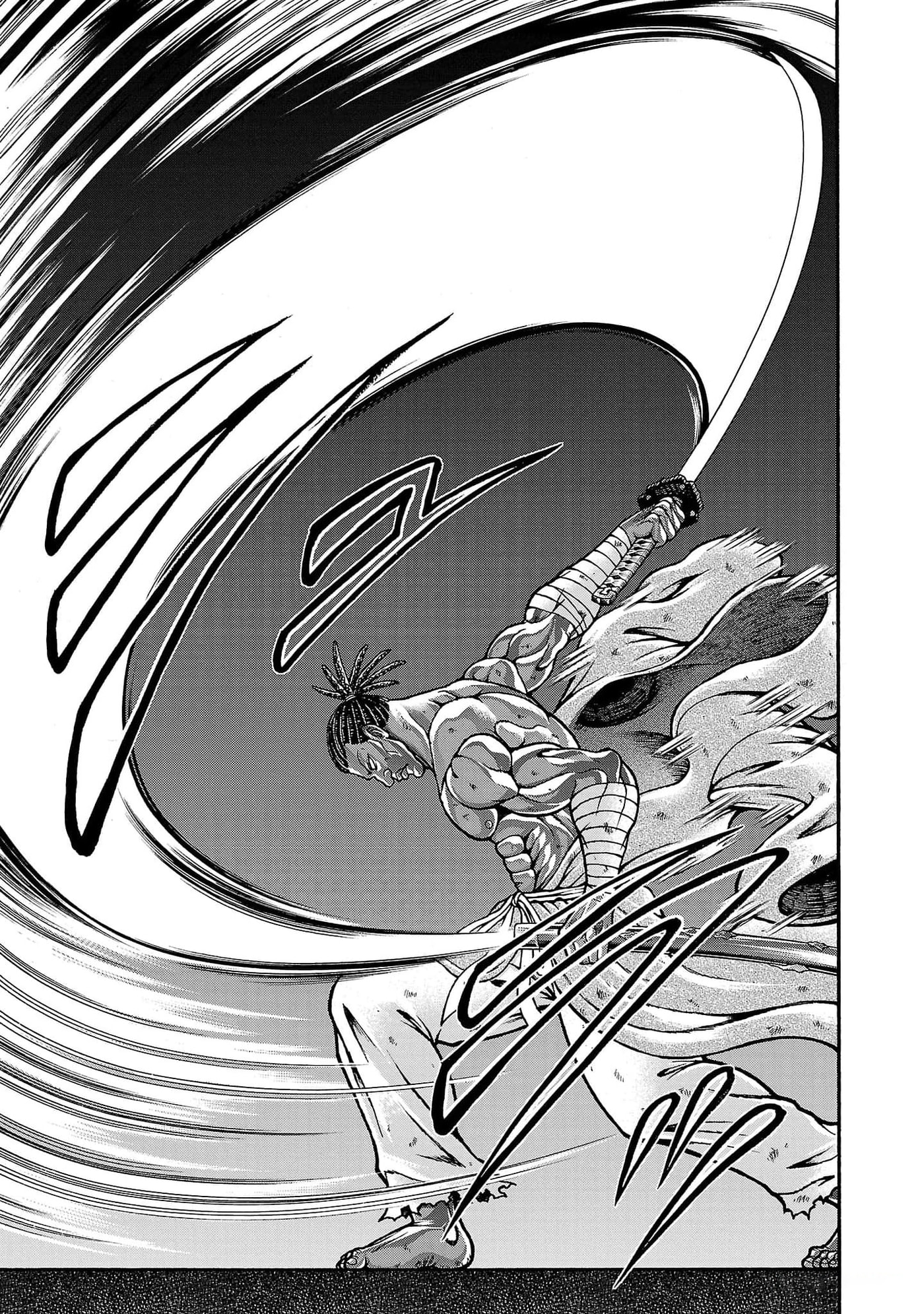 Baki Side Story: Retsu Kaioh Doesn't Mind Even If It's in Another World Chapter 70 page 11 - 