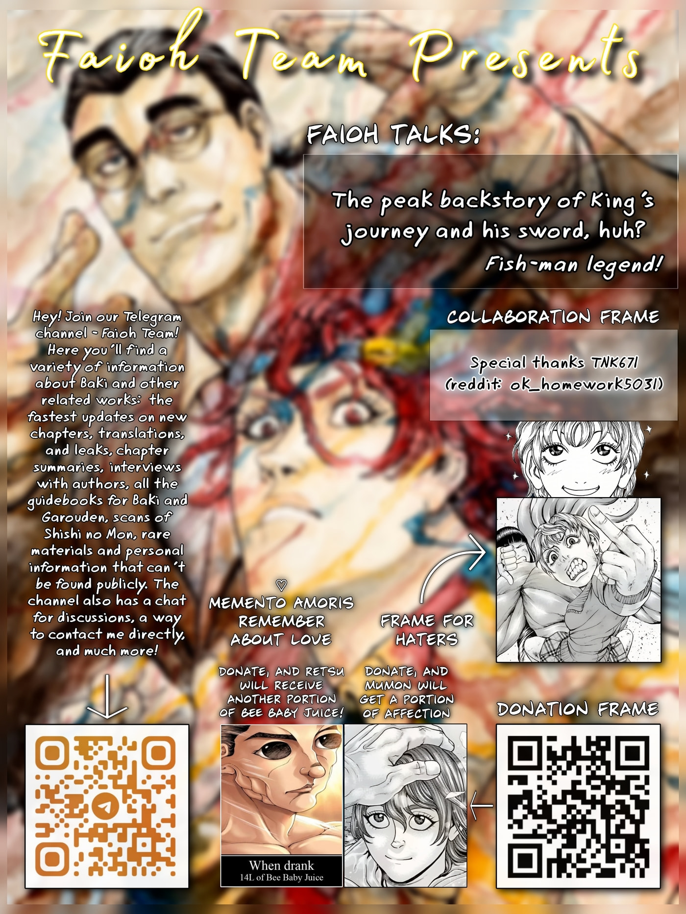 Baki Side Story: Retsu Kaioh Doesn't Mind Even If It's in Another World Chapter 70 page 20 - 