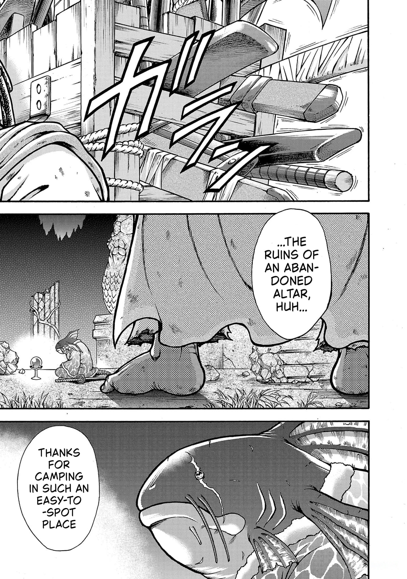 Baki Side Story: Retsu Kaioh Doesn't Mind Even If It's in Another World Chapter 70 page 3 - 