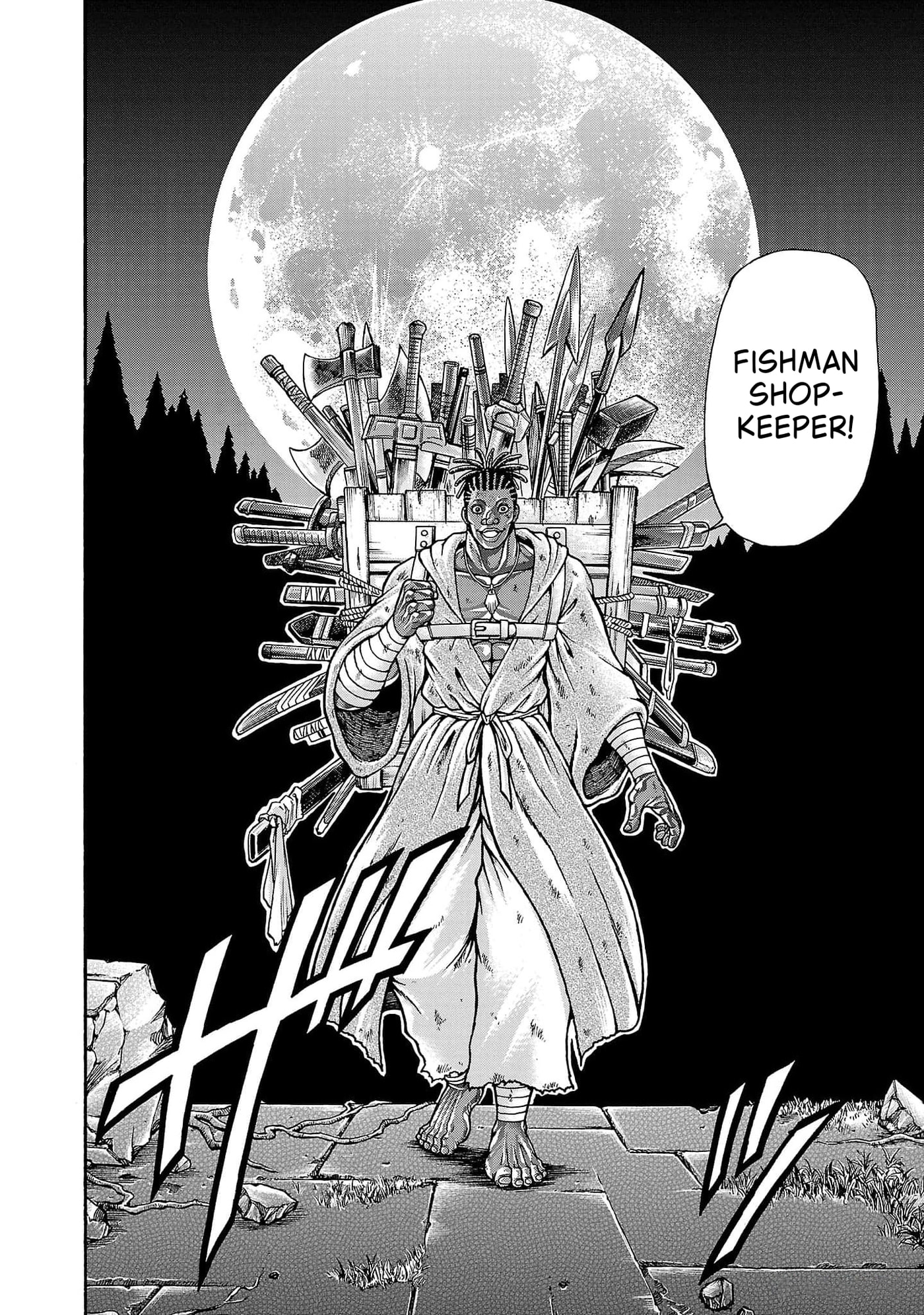 Baki Side Story: Retsu Kaioh Doesn't Mind Even If It's in Another World Chapter 70 page 4 - 