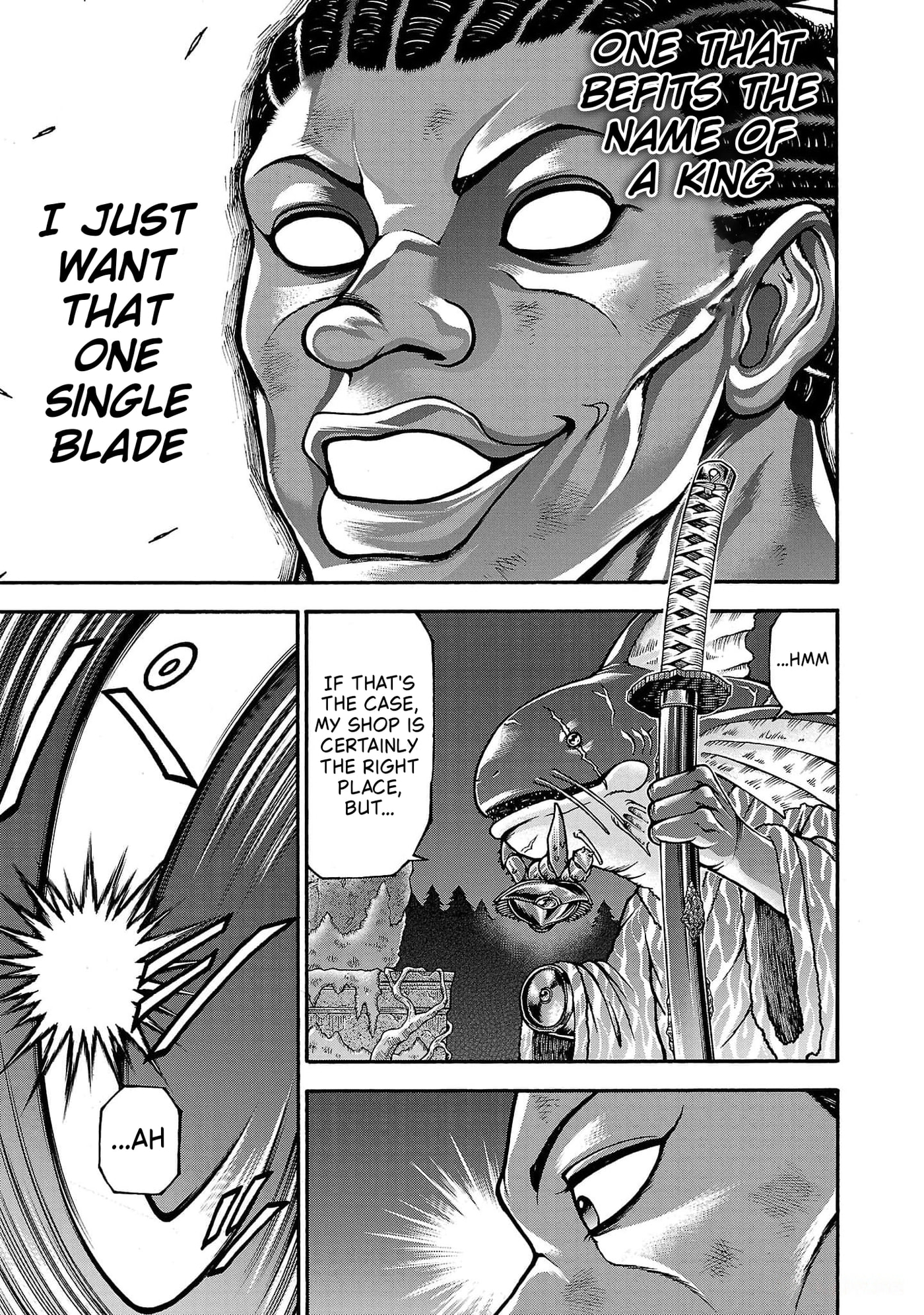 Baki Side Story: Retsu Kaioh Doesn't Mind Even If It's in Another World Chapter 70 page 7 - 