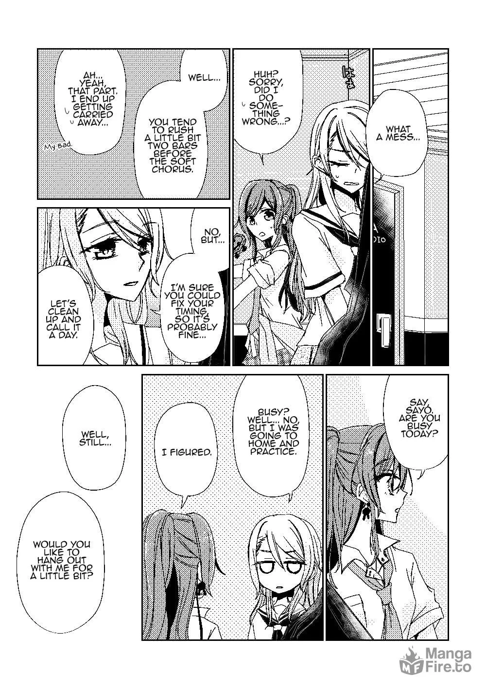 BanG Dream! - Sunshine and Ice Cream Chapter 0 page 5 - 