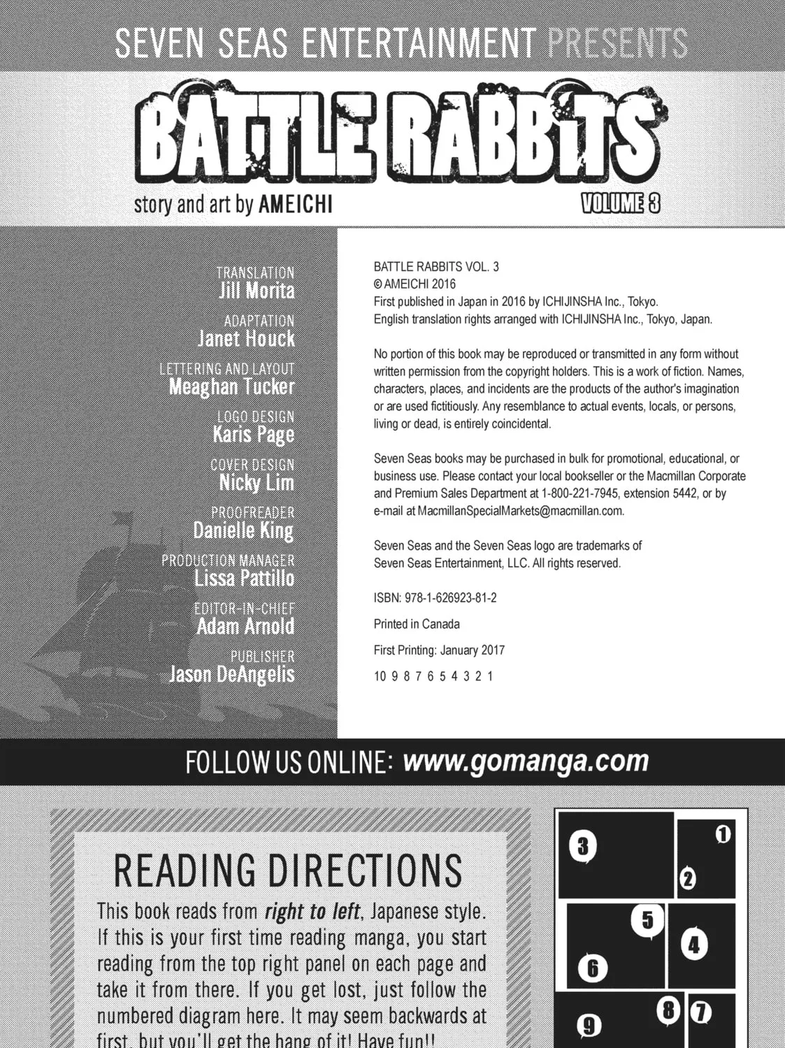 Battle Rabbits Chapter 16 page 61 - 
