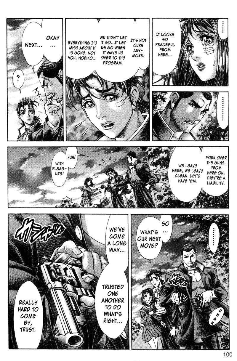 Battle Royale Chapter 115 page 17 - 