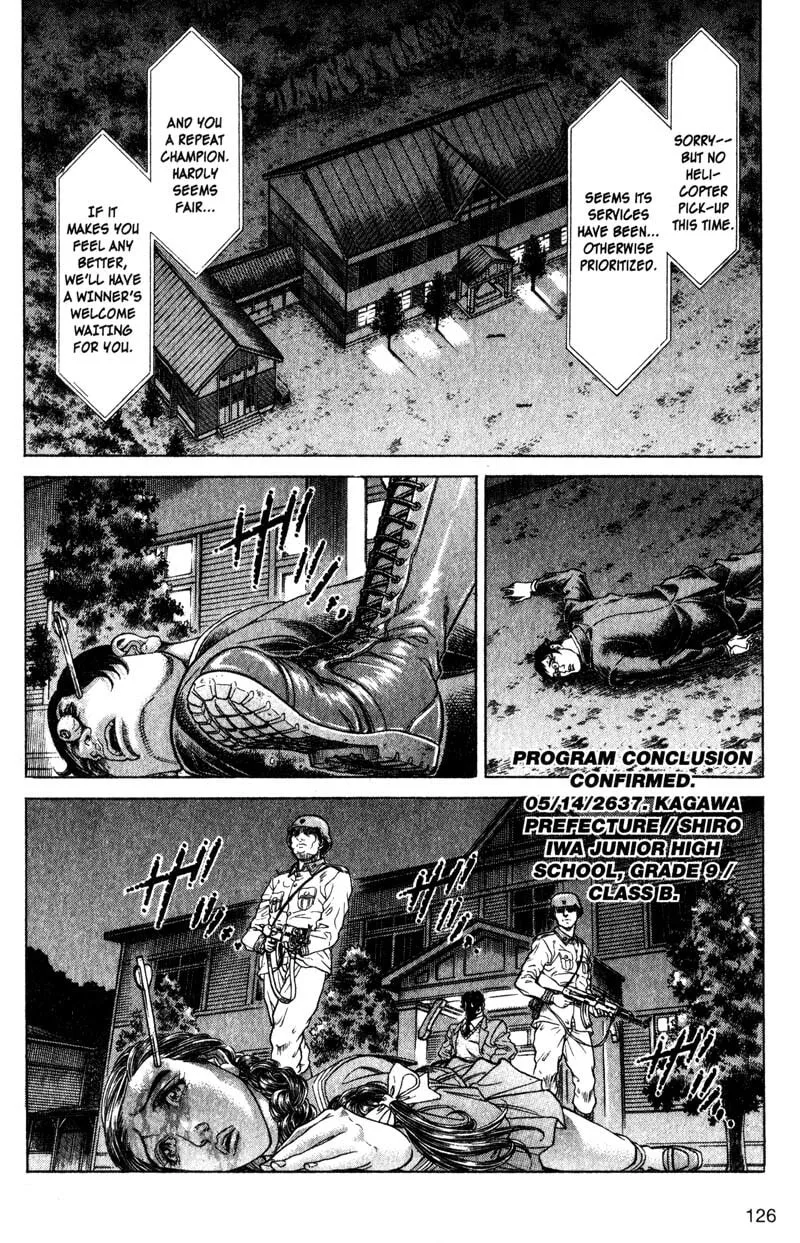 Battle Royale Chapter 116 page 19 - 